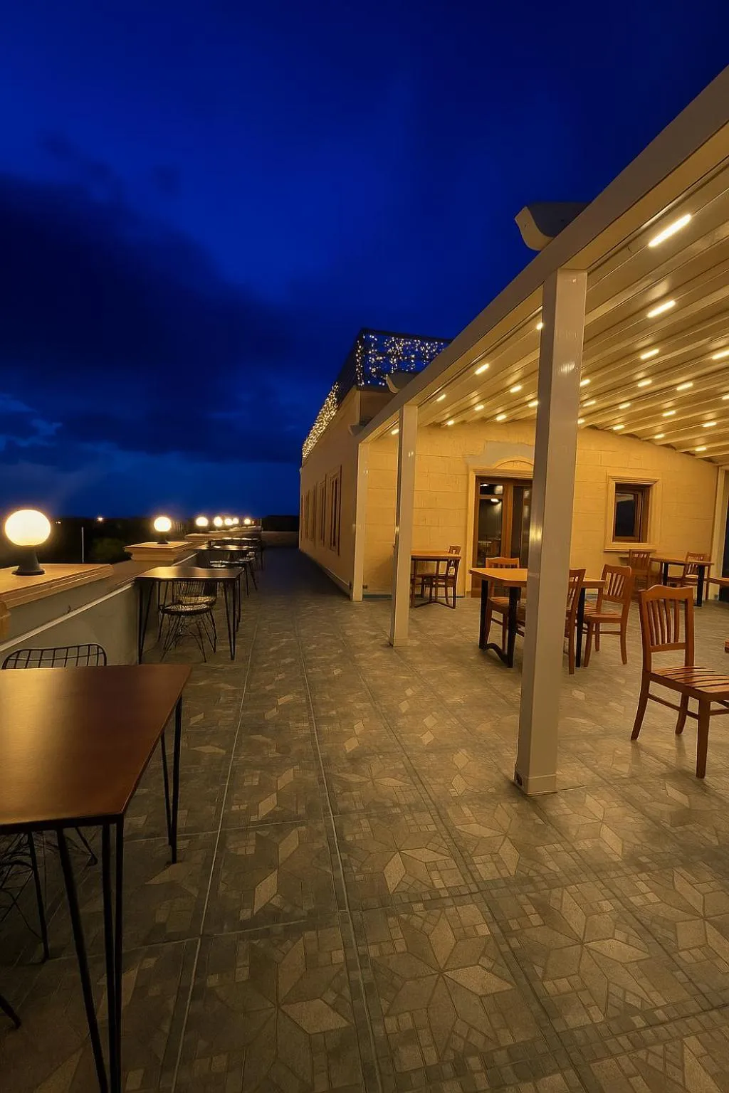 Patio in Grand Uchisar Hotel