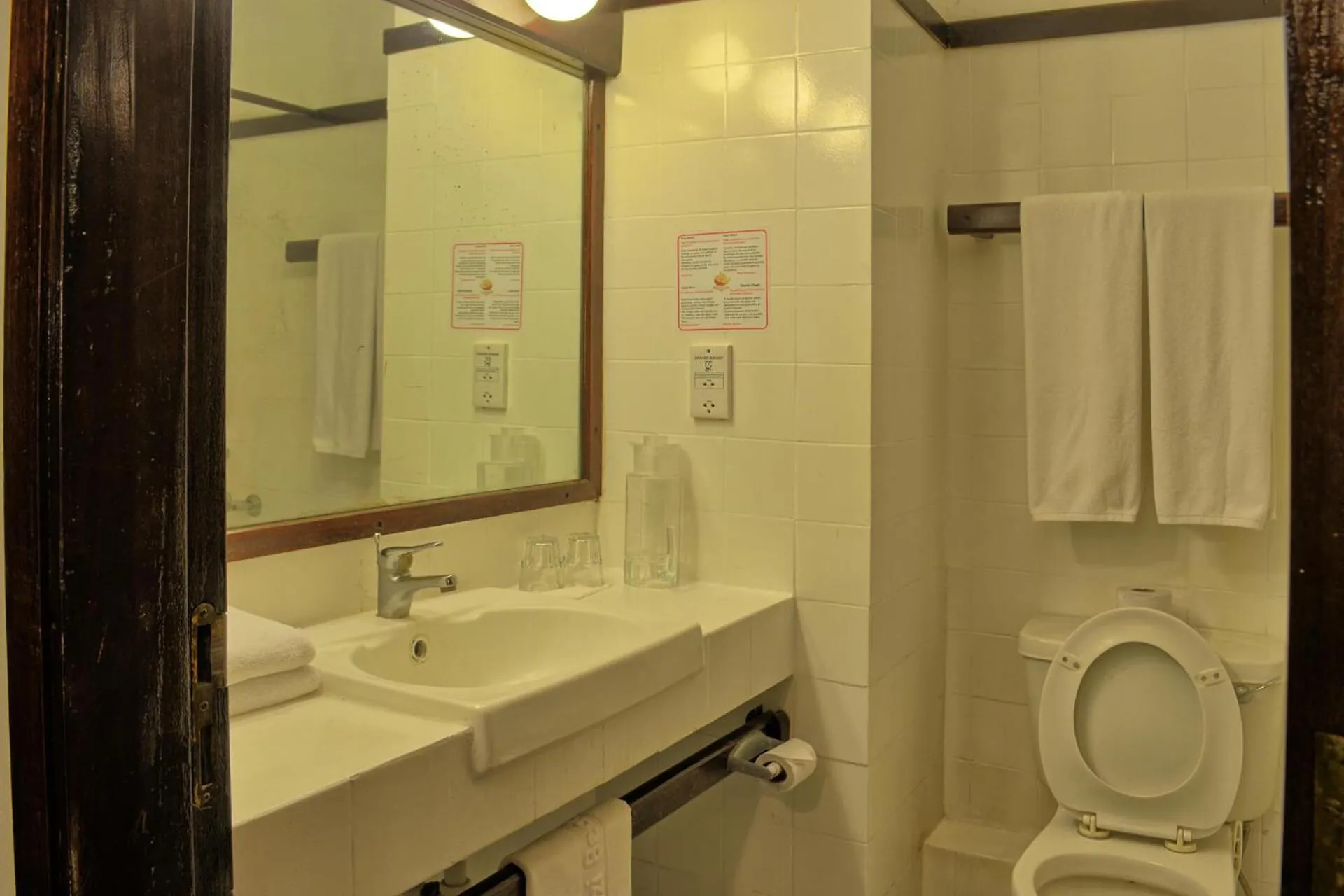 Shower in Kaskazi Beach Resort