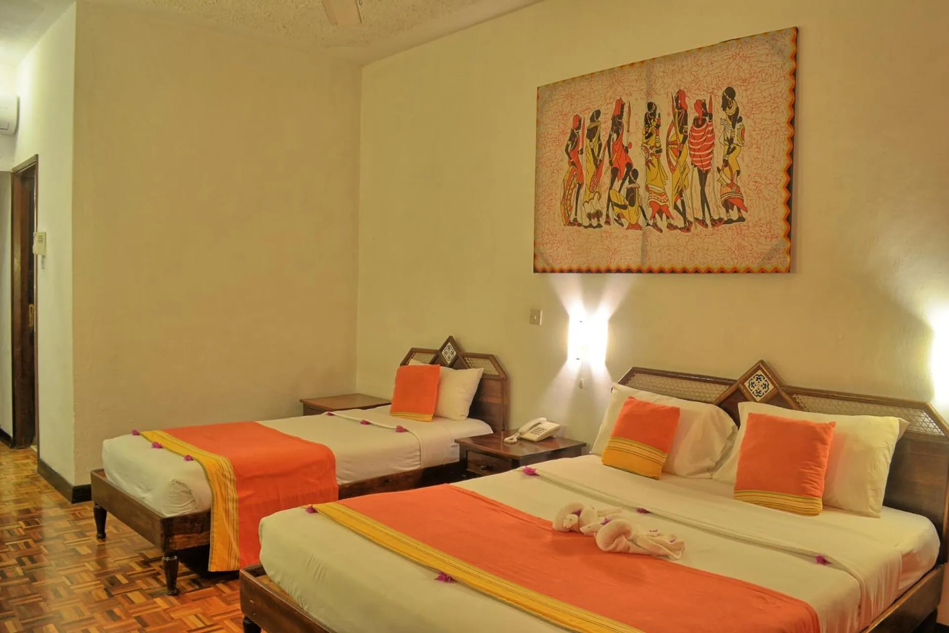 Bed in Kaskazi Beach Resort