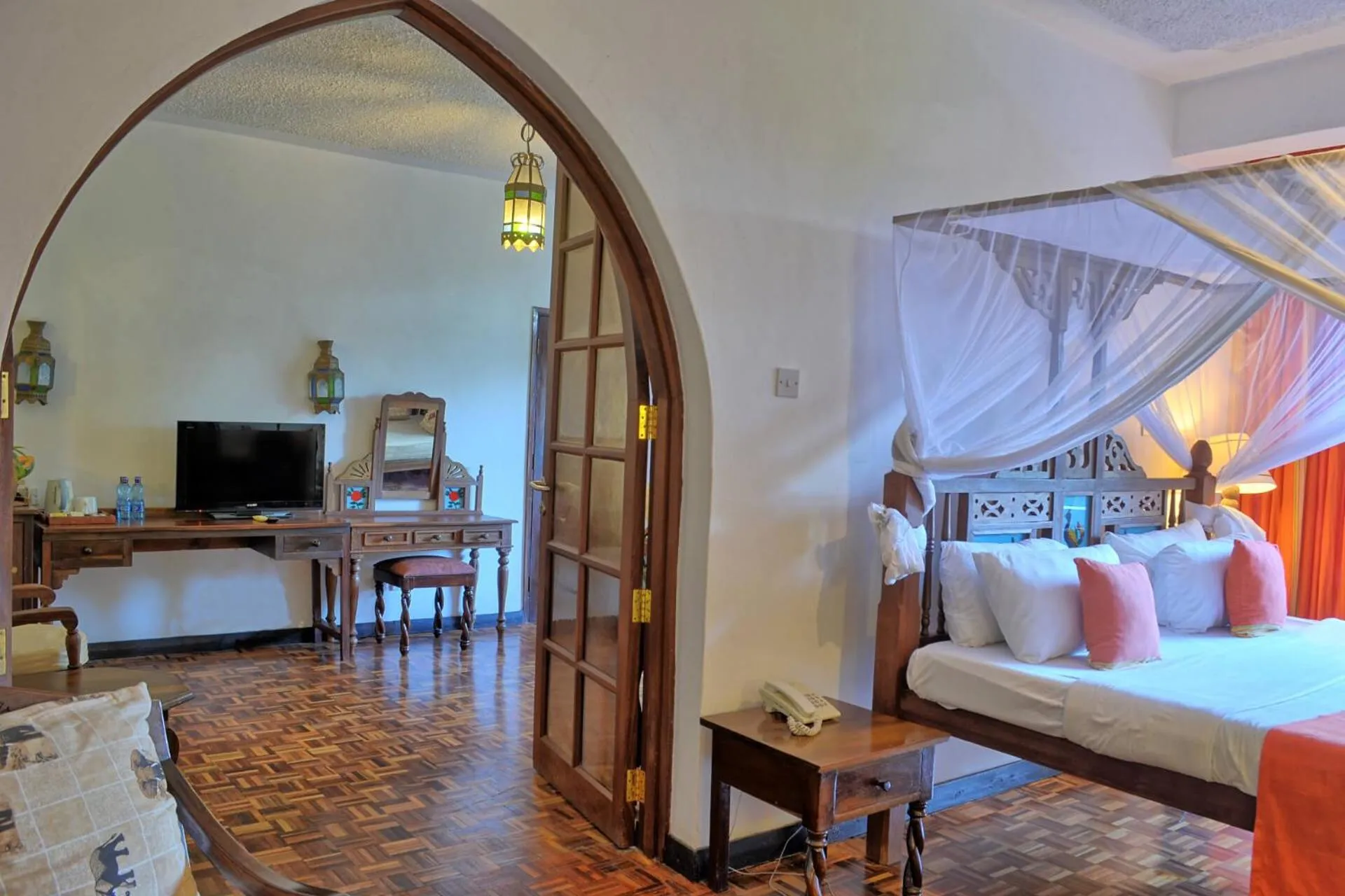 Bed in Kaskazi Beach Resort