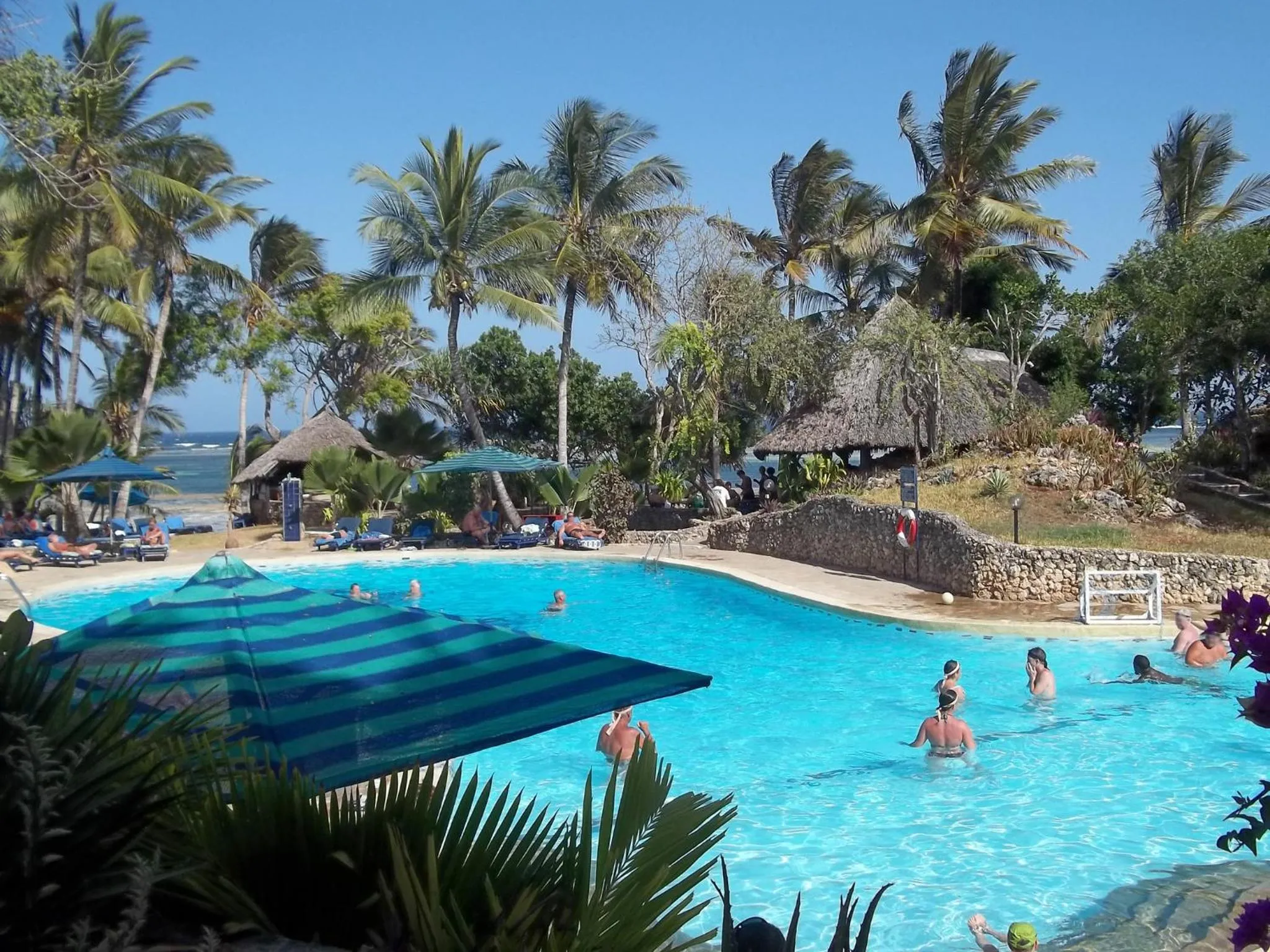 Pool view in Kaskazi Beach Resort