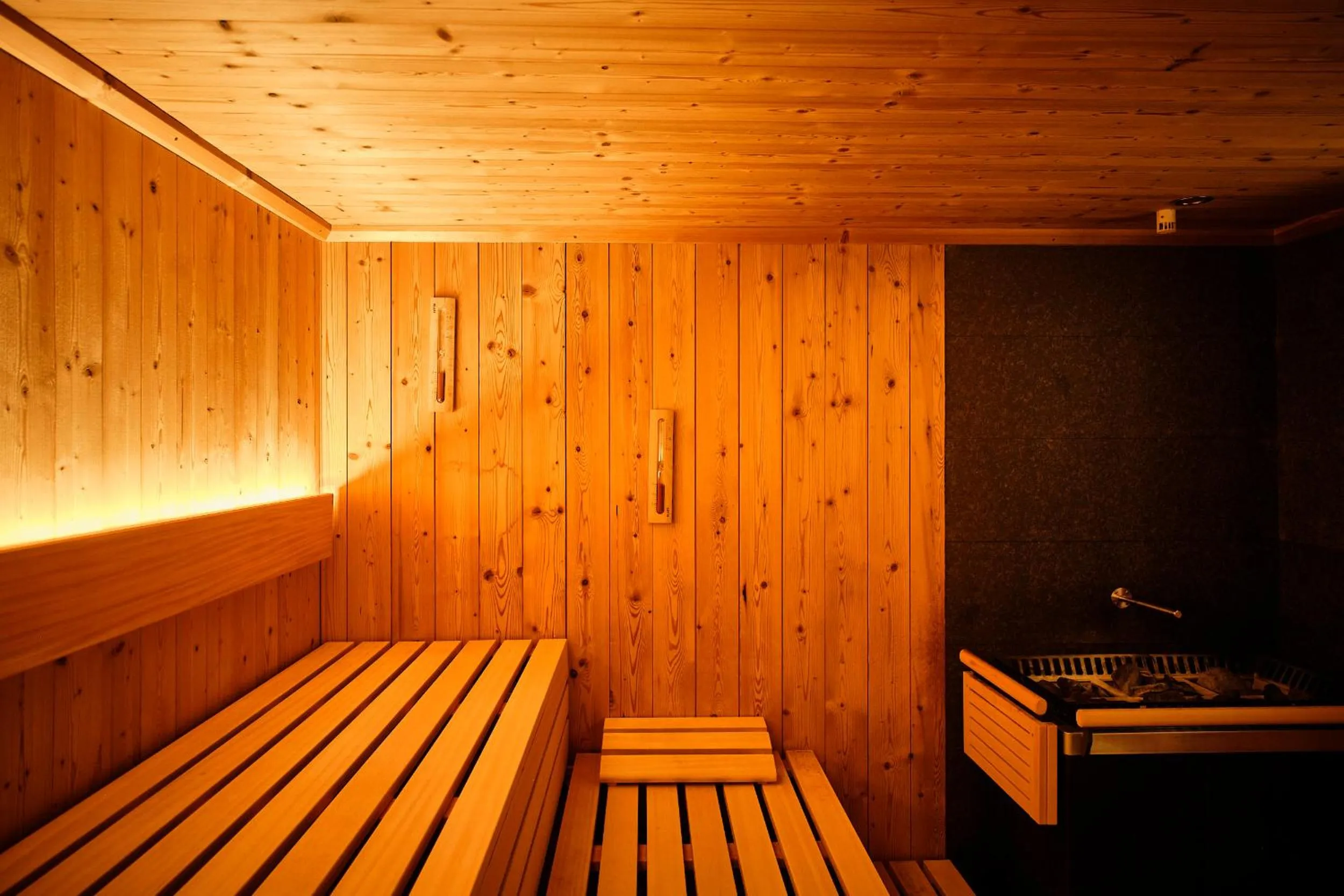 Sauna in Strandhotel Seehof