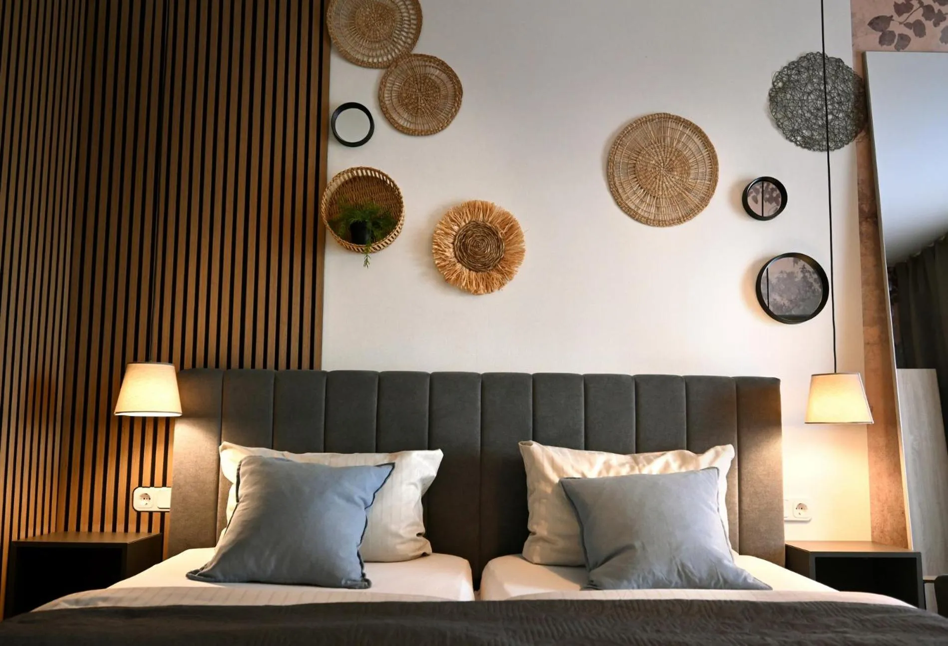 Bed in Hotel Bürgerhof