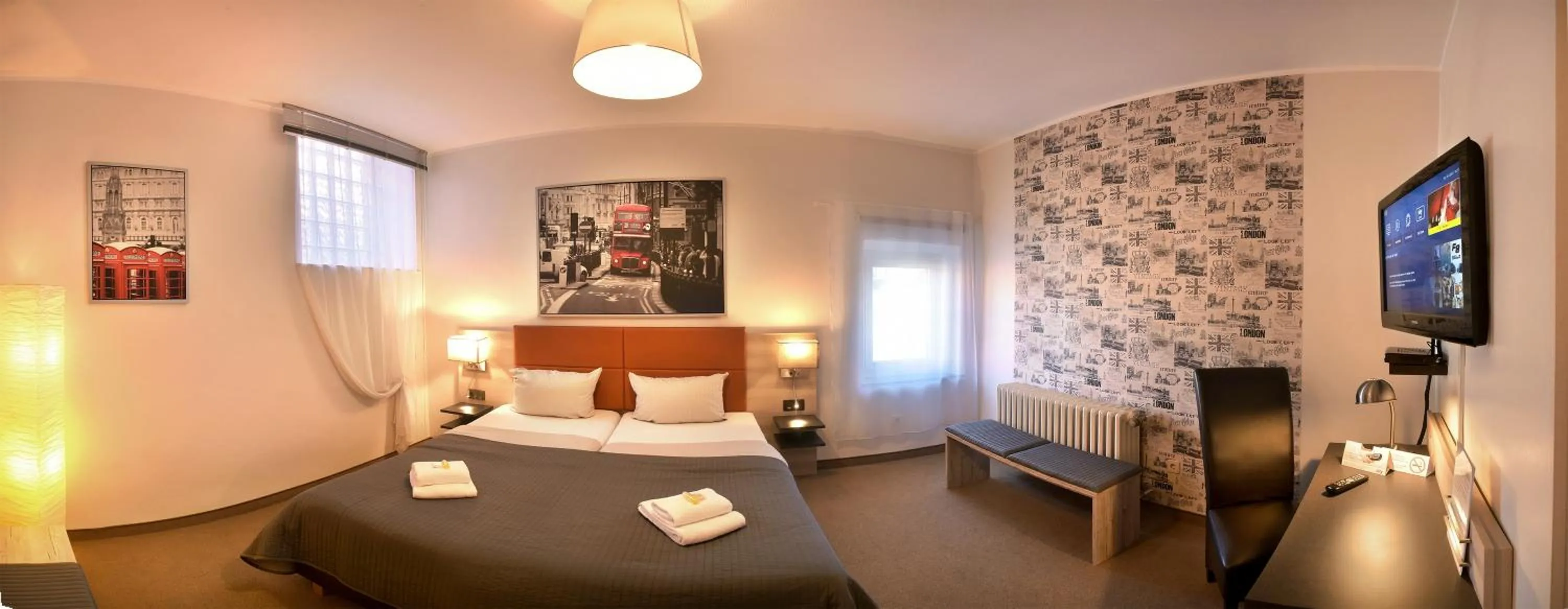 Photo of the whole room, Bed in Hotel Bürgerhof
