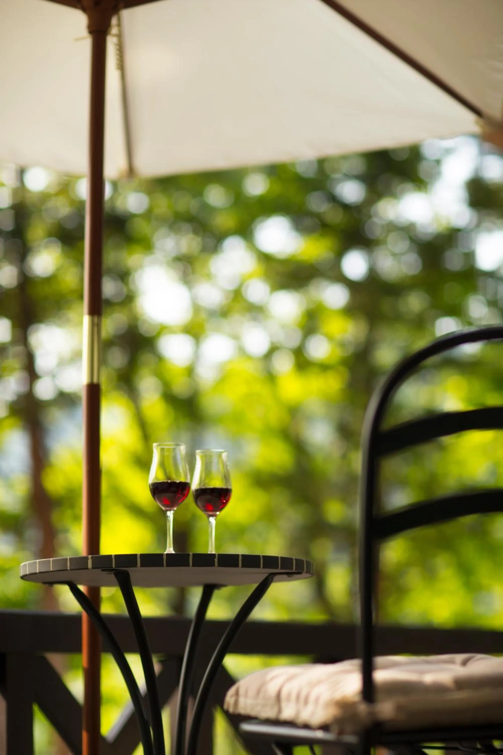 Balcony/Terrace in Takamiya Hotel Jurin