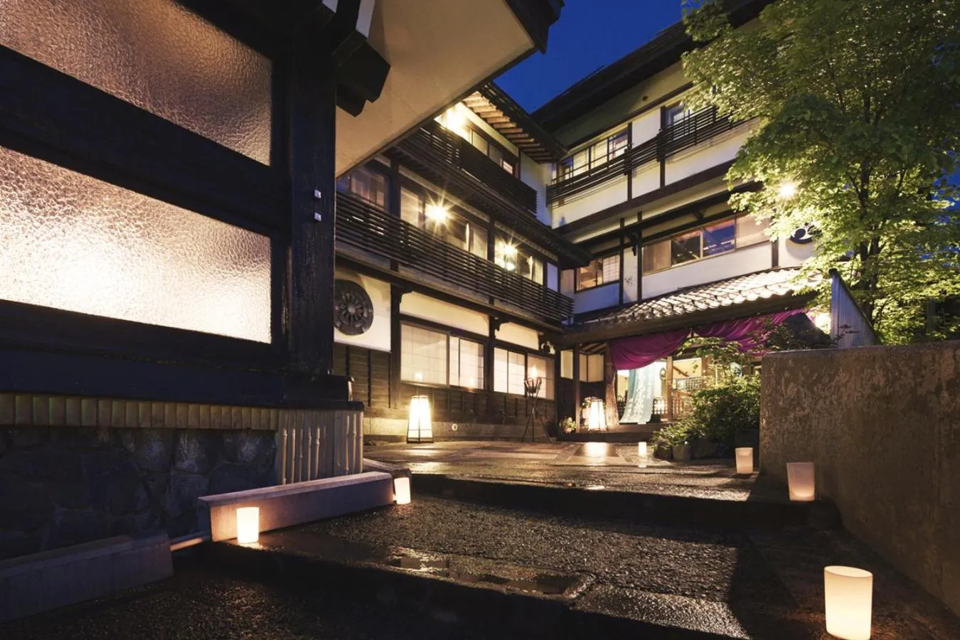 Property building in Takamiya Ryokan Miyamaso
