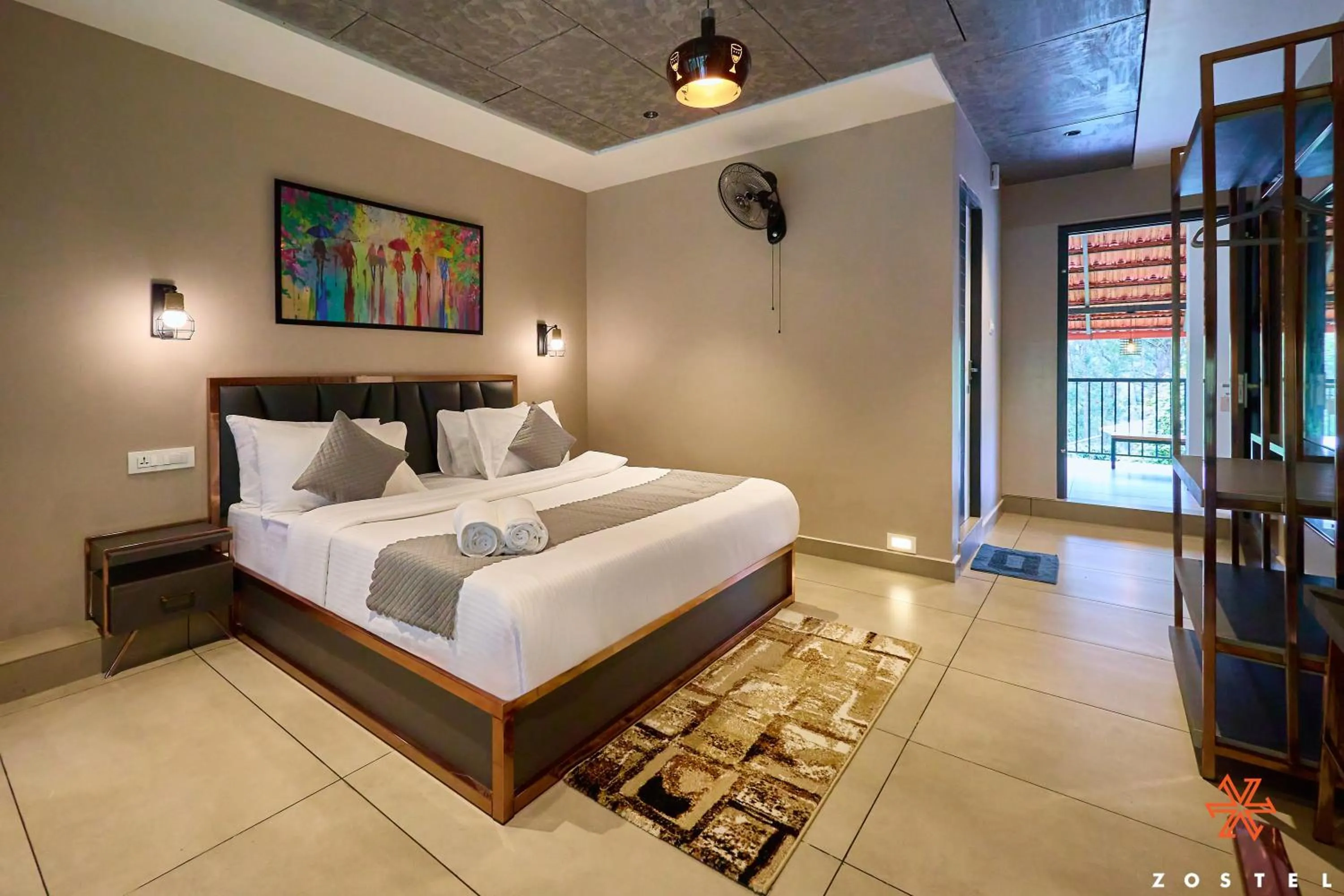 Bed in Zostel Coorg, Madikeri