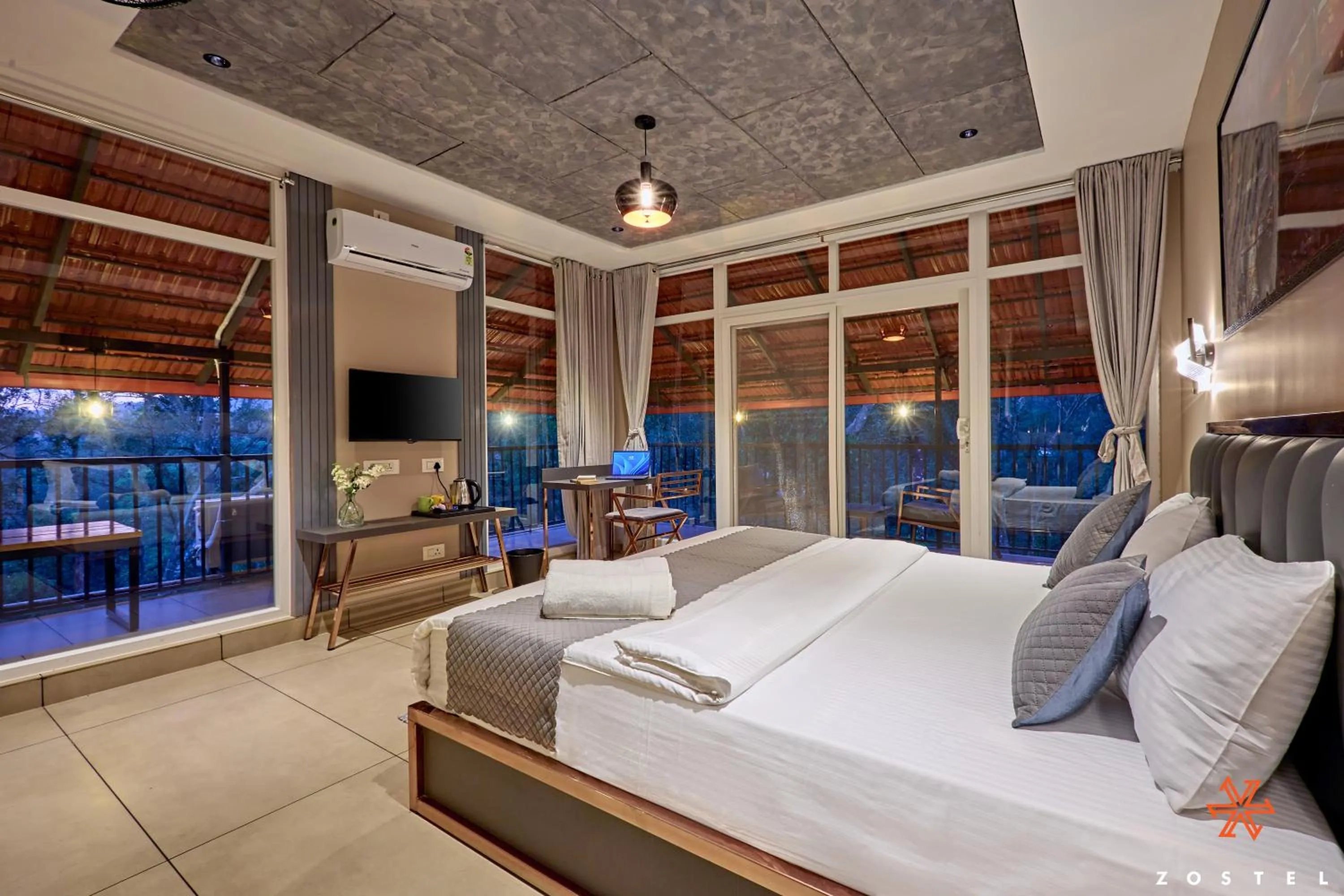 Bed in Zostel Coorg, Madikeri