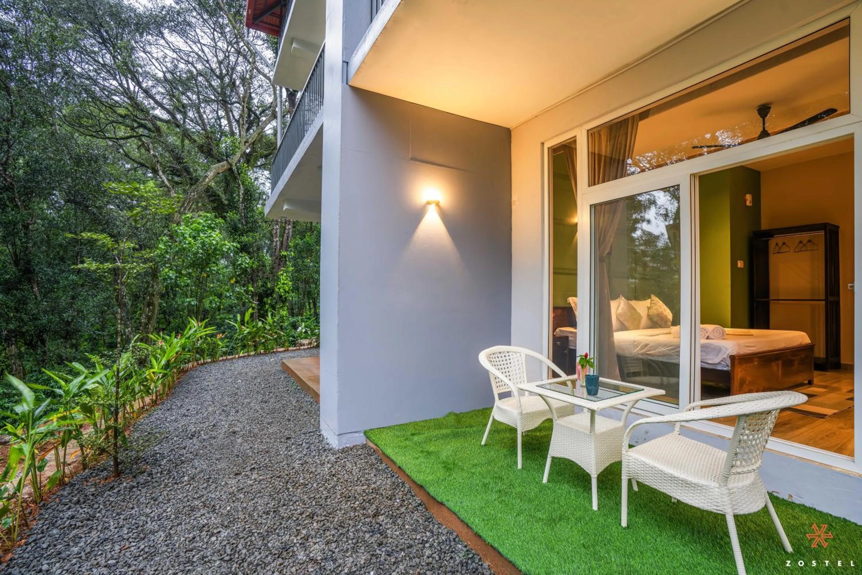 Garden in Zostel Coorg, Madikeri