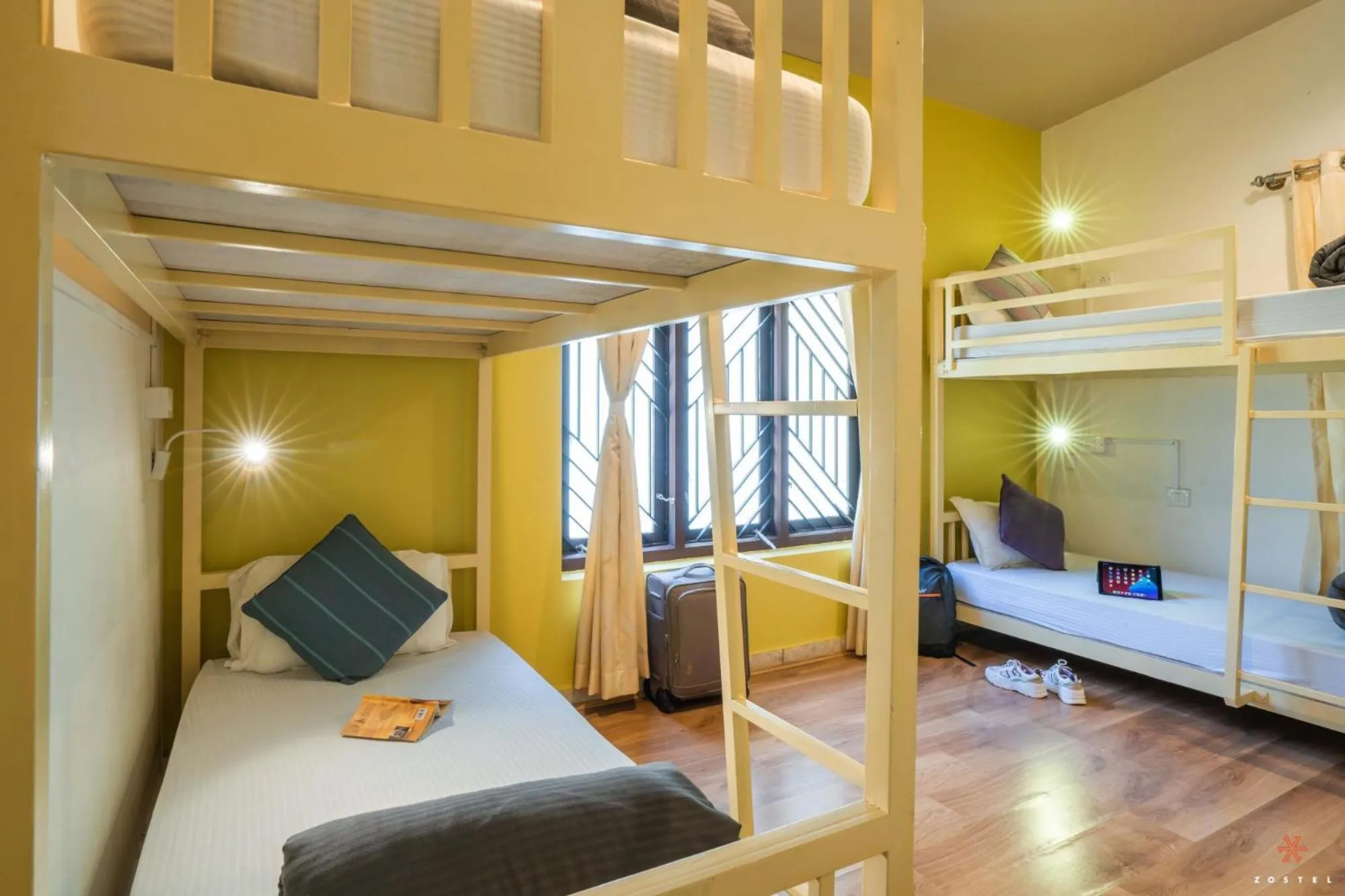 Bed in Zostel Coorg, Madikeri