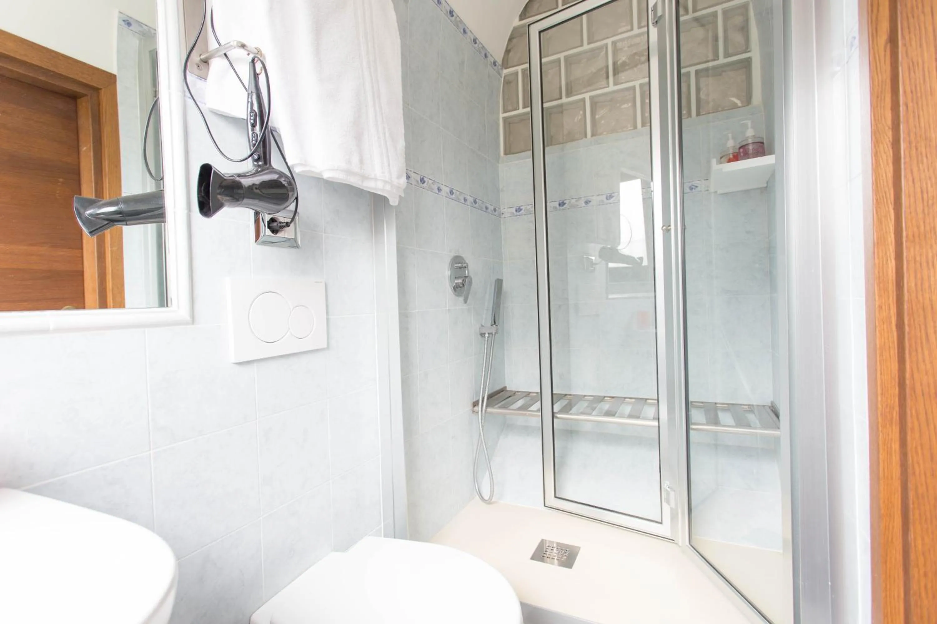 Shower in Il Rifugio del Cuore