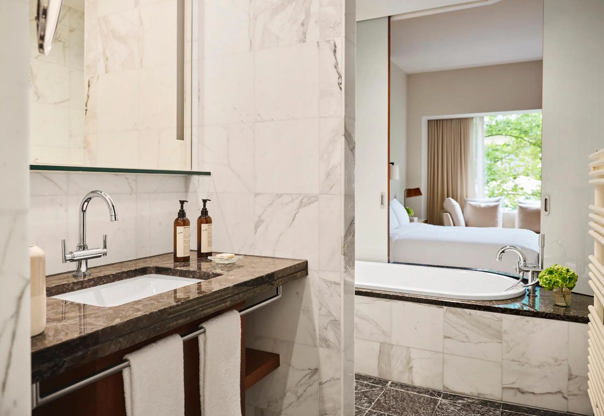 Bathroom in Park Hyatt Zurich – City Center Luxury