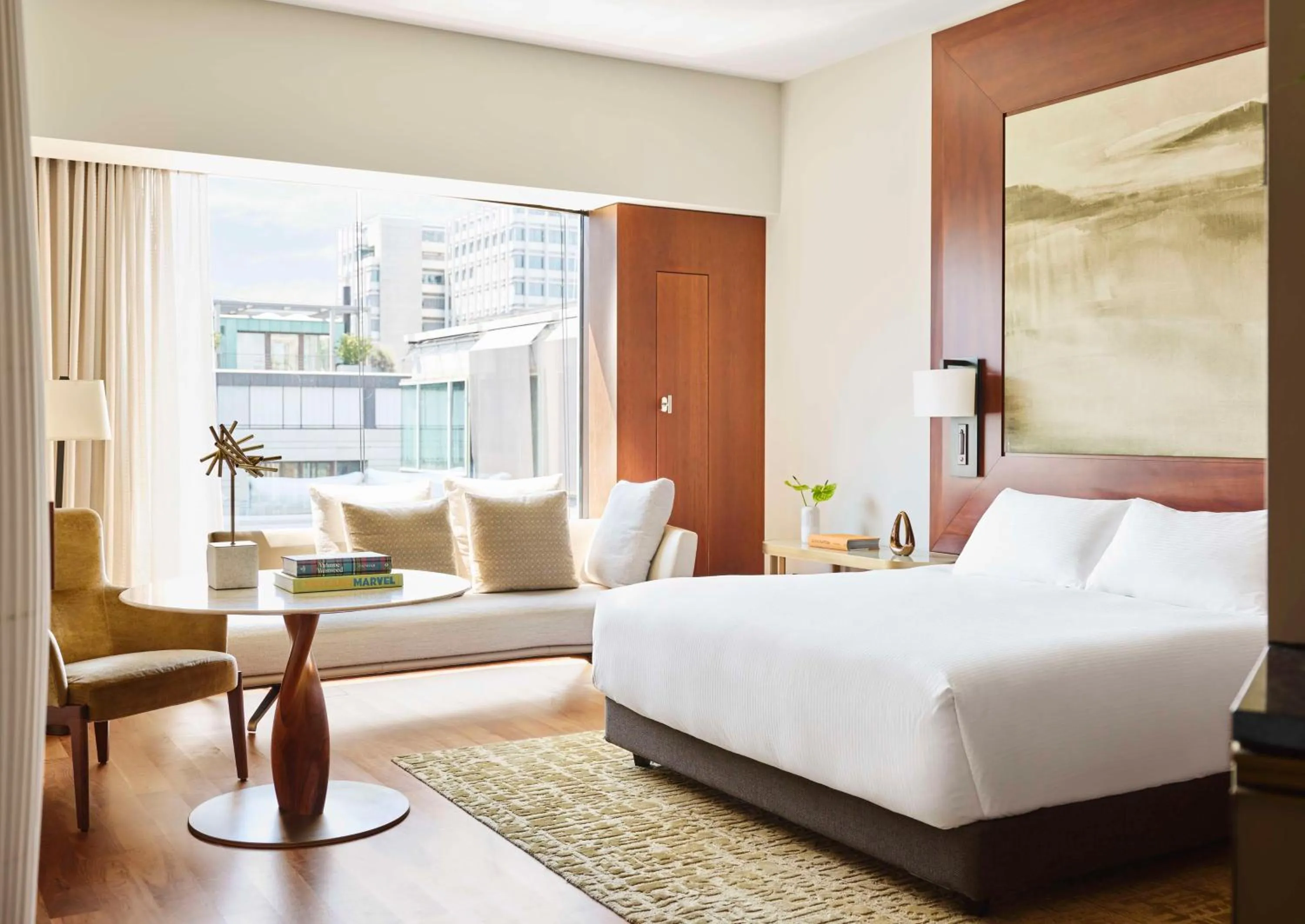 Bedroom, Bed in Park Hyatt Zurich – City Center Luxury