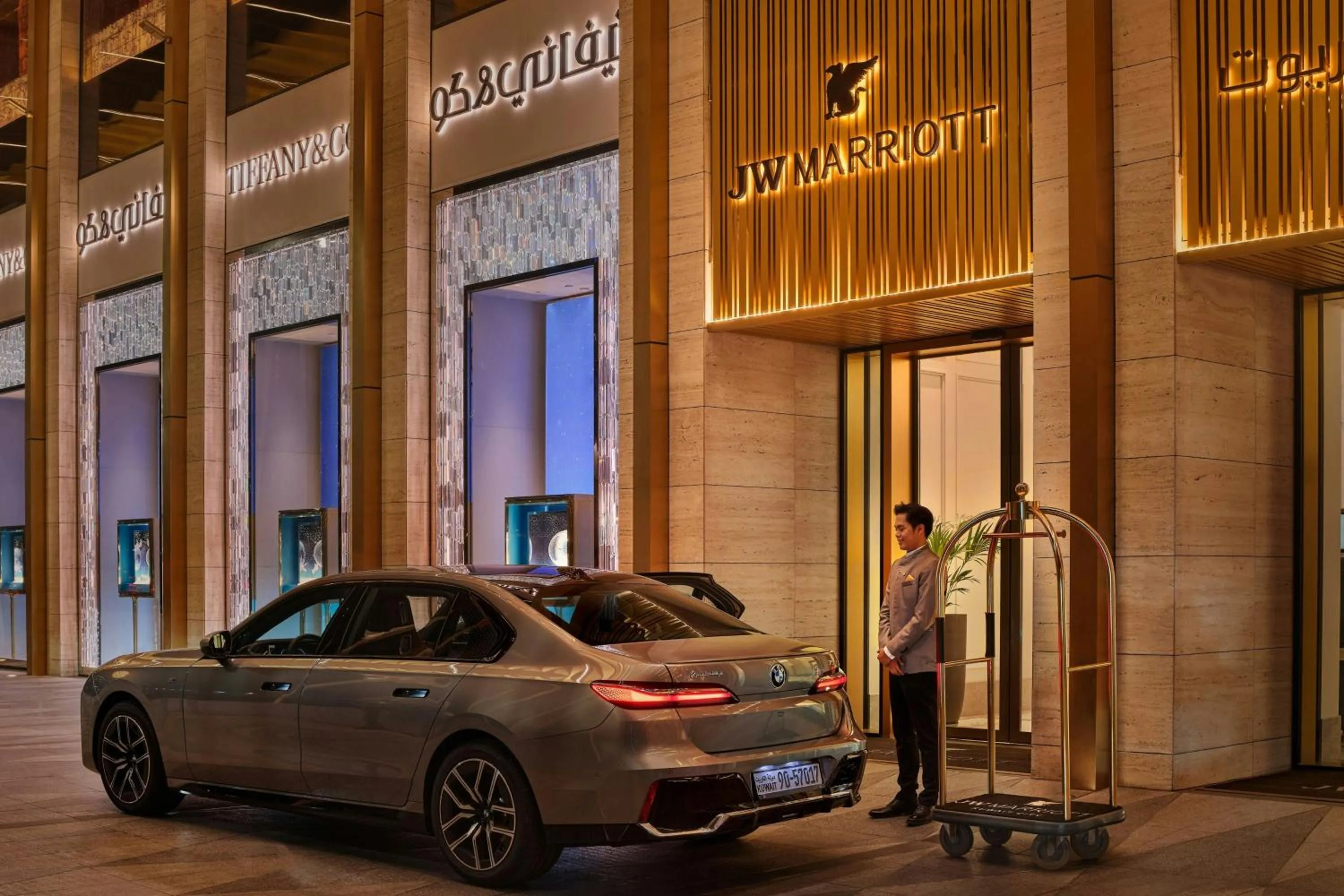 Property building in JW Marriott Hotel Kuwait