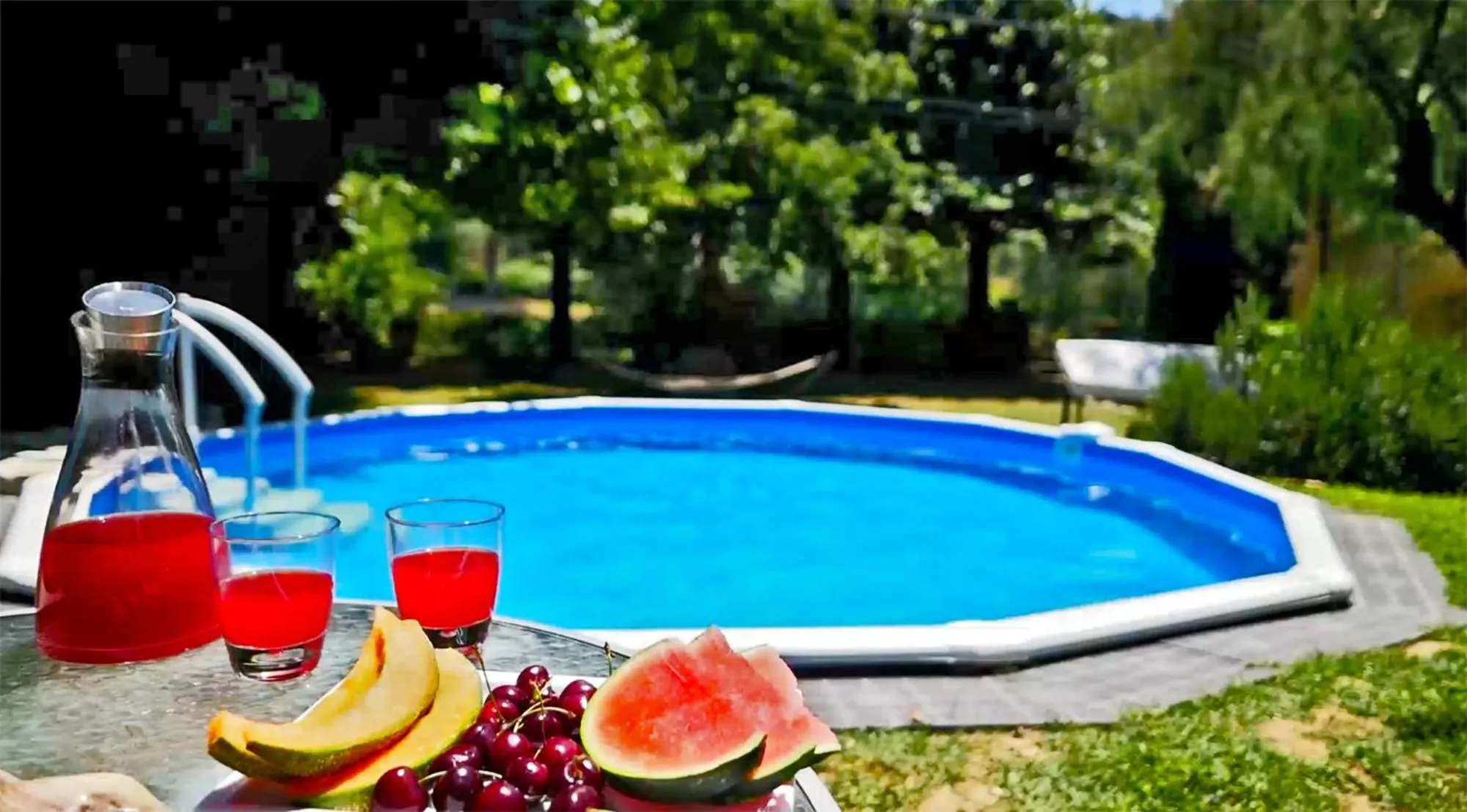 Swimming pool in La Martellina B&B