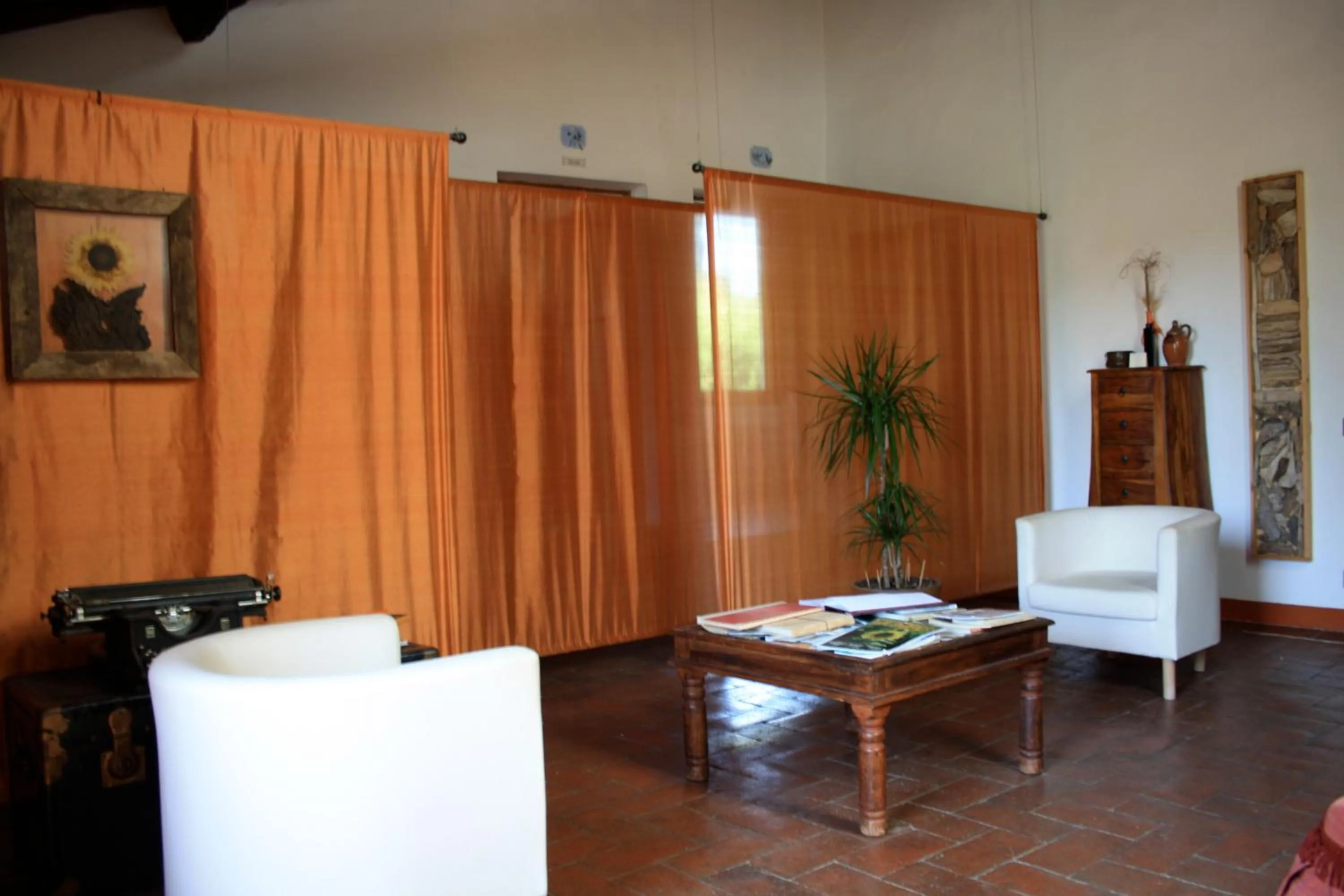 Living room in La Martellina B&B