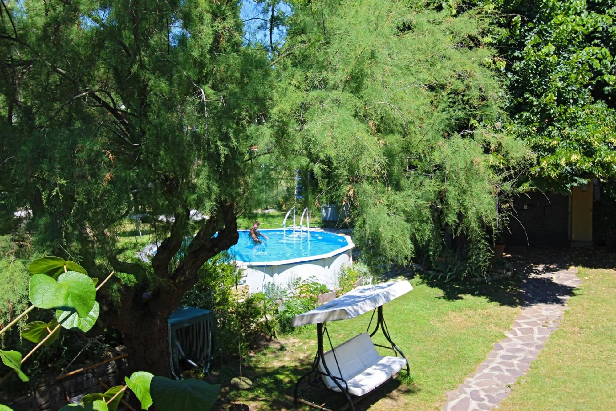 Garden in La Martellina B&B