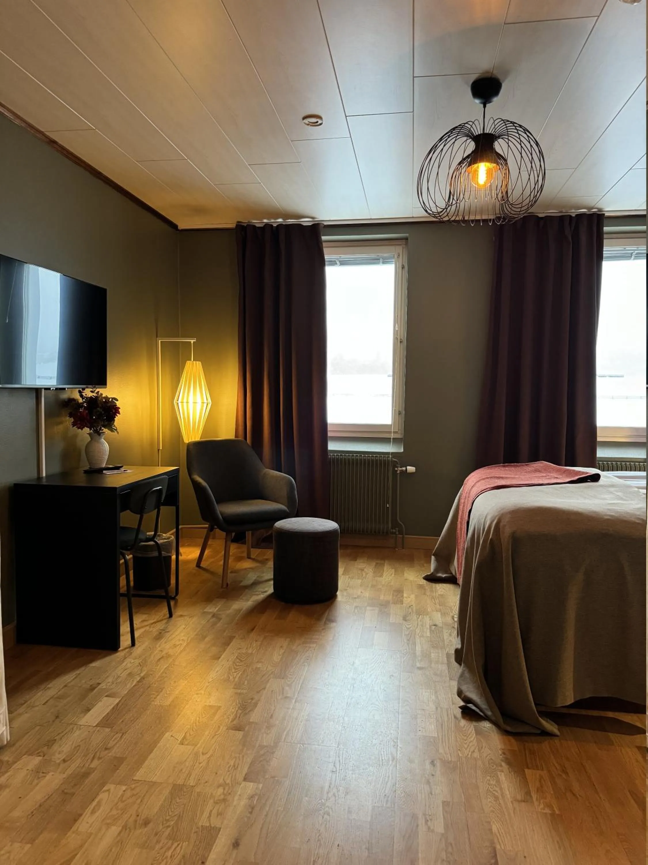 Bed in Strand City Hotel