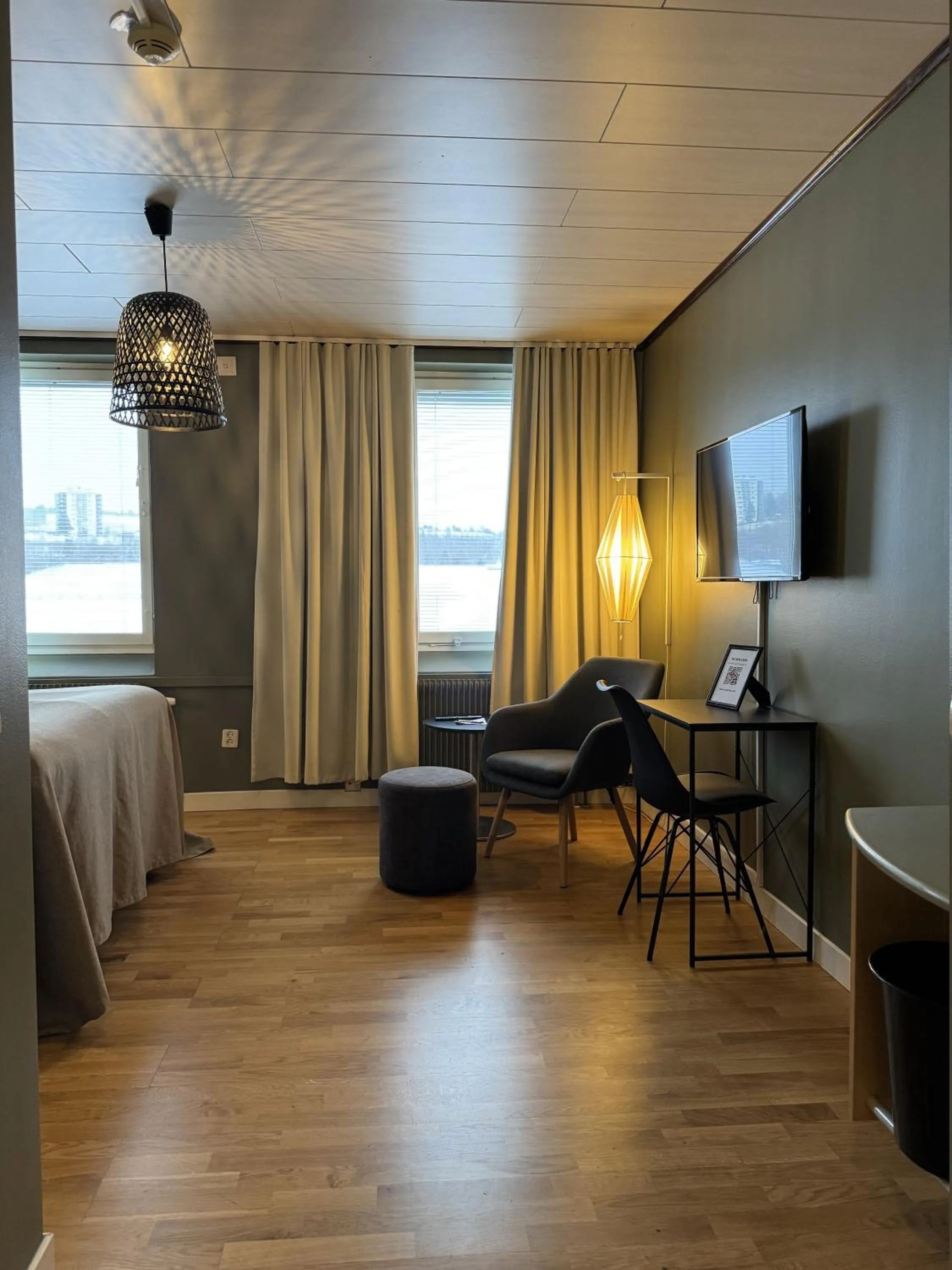 Bed in Strand City Hotel