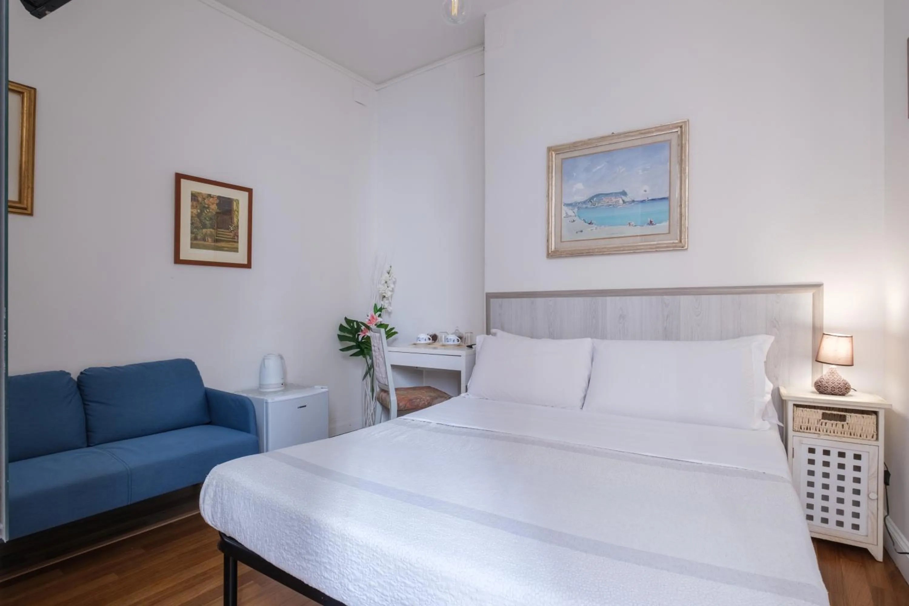 Bed in Cristina Rossi Bed&Breakfast