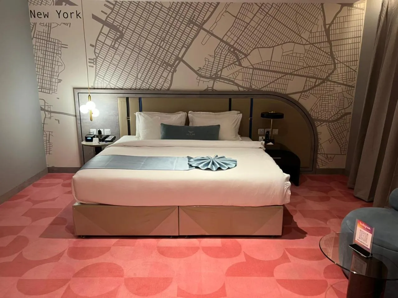 Bed in Skyline Tabuk Hotel