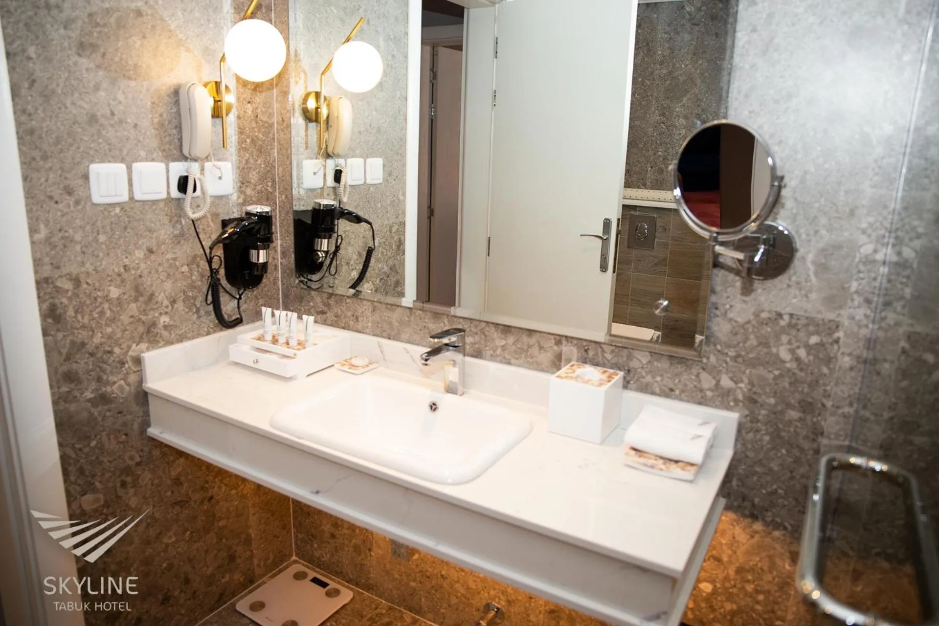 Bathroom in Skyline Tabuk Hotel