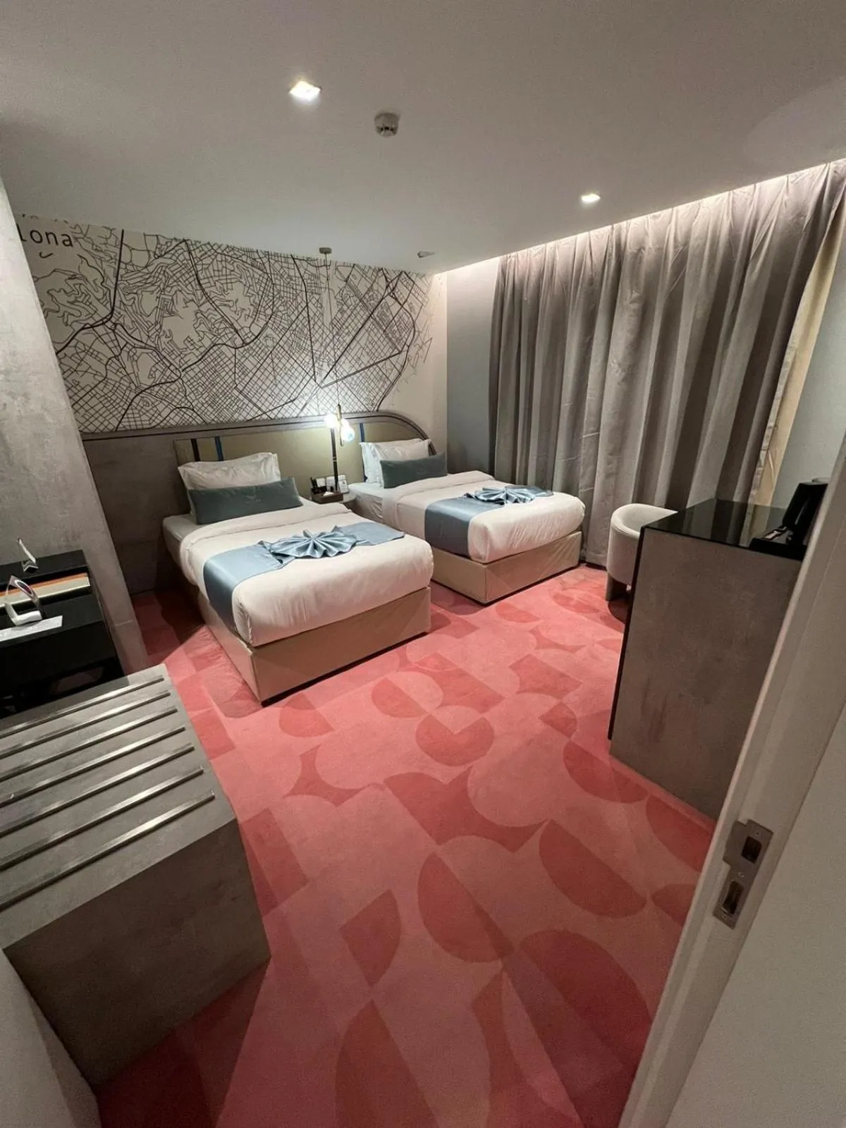 Bed in Skyline Tabuk Hotel