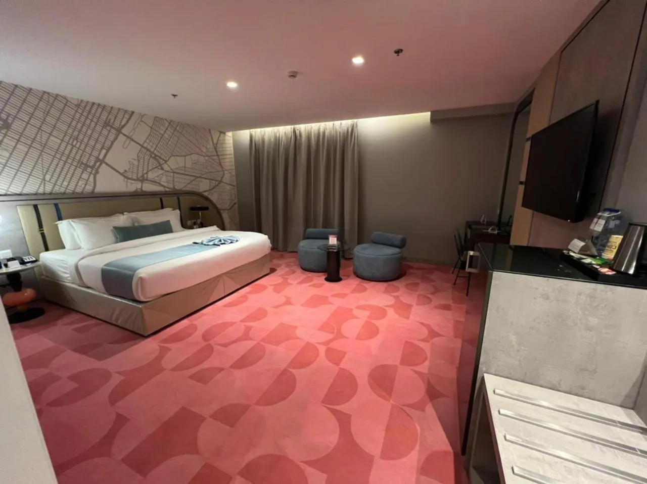 Bed in Skyline Tabuk Hotel