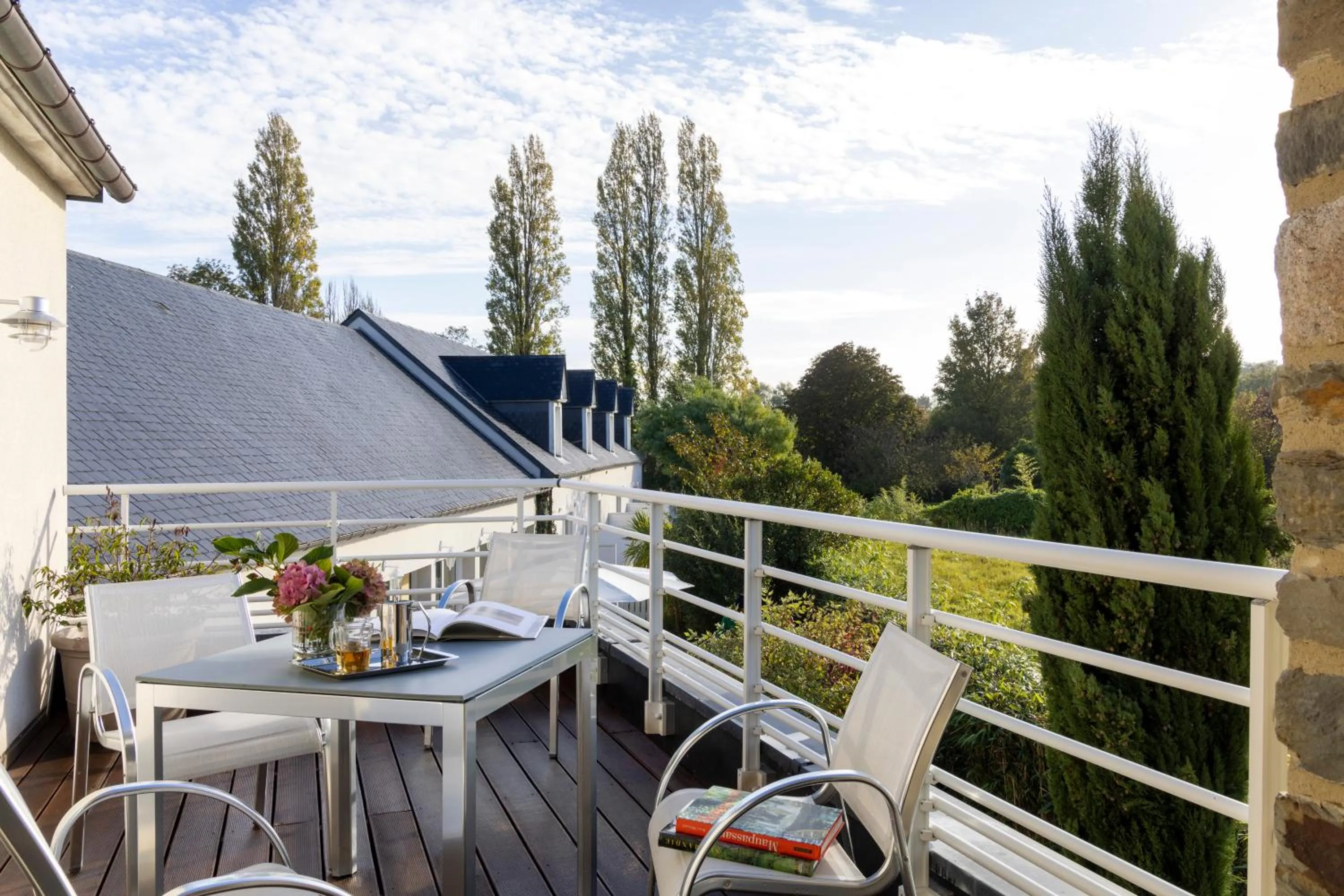 Garden in Ermitage - Mont-Saint-Michel