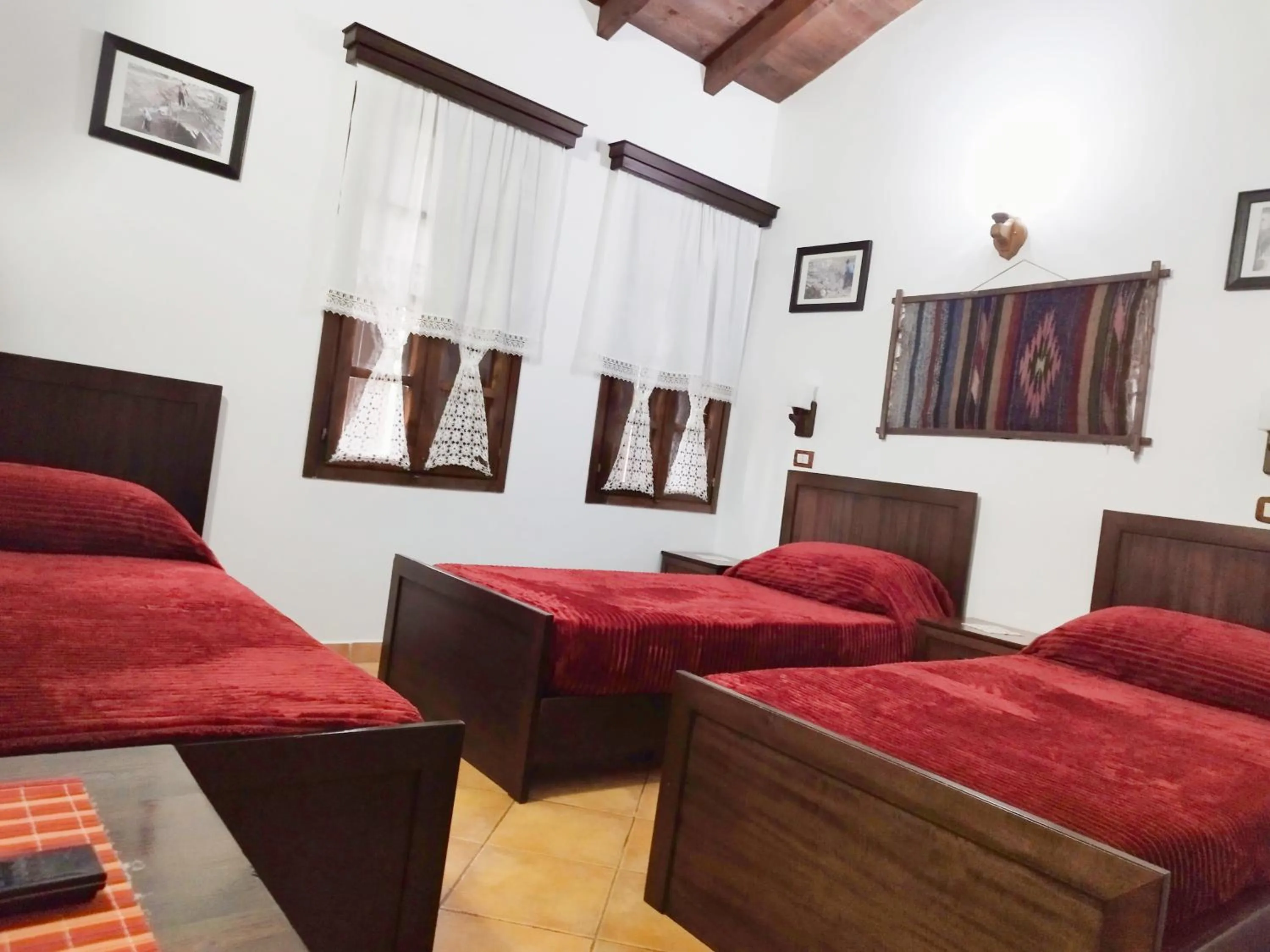 Bed in Guva Mangalem Boutique Hotel & Restaurant - Old Town Mangalem