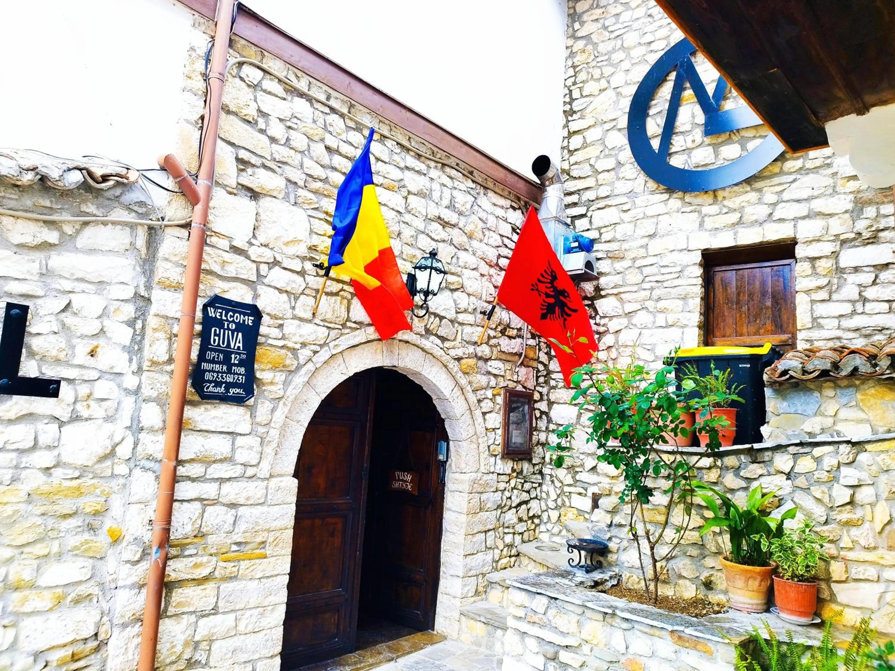 Property building in Guva Mangalem Boutique Hotel & Restaurant - Old Town Mangalem