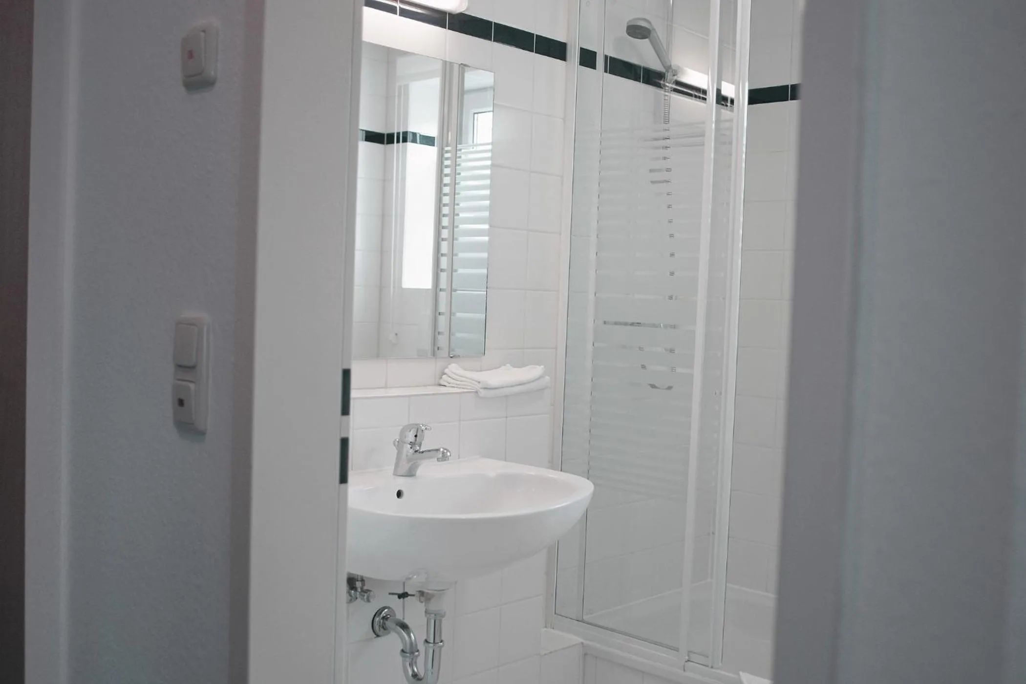 Bathroom in Motel Hormersdorf