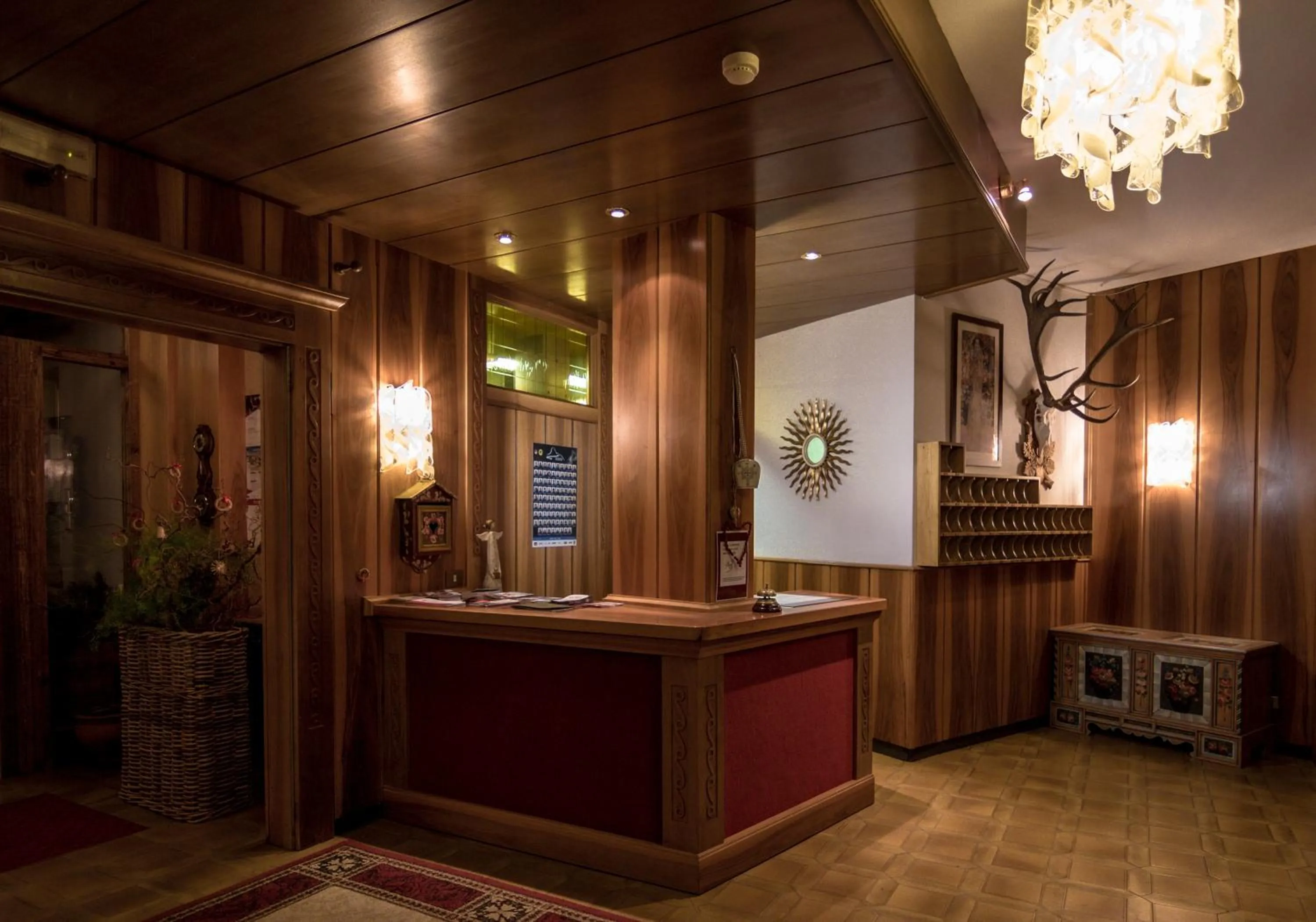 Lobby or reception in Hotel Planac