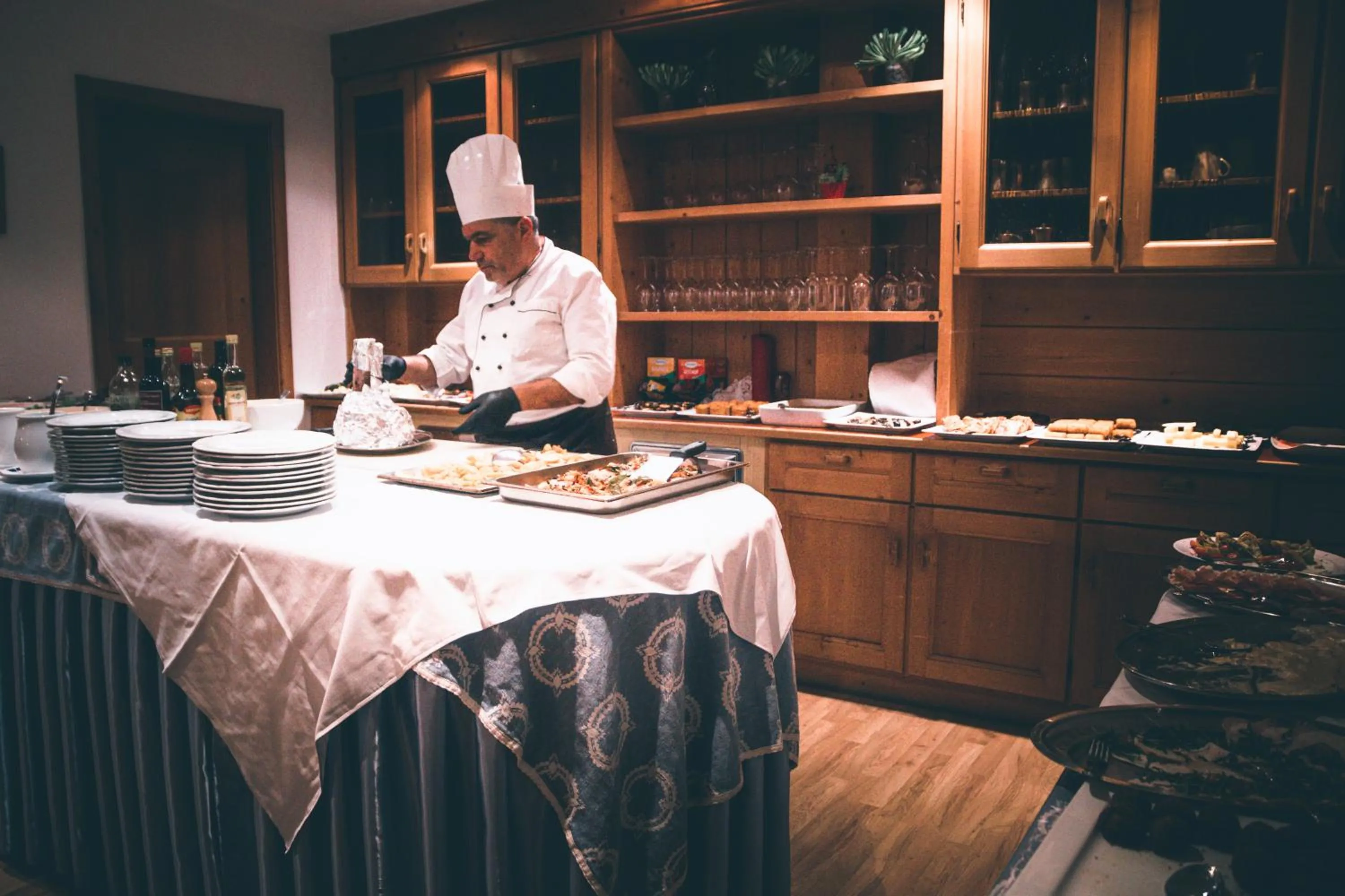 Dining area in Hotel Planac