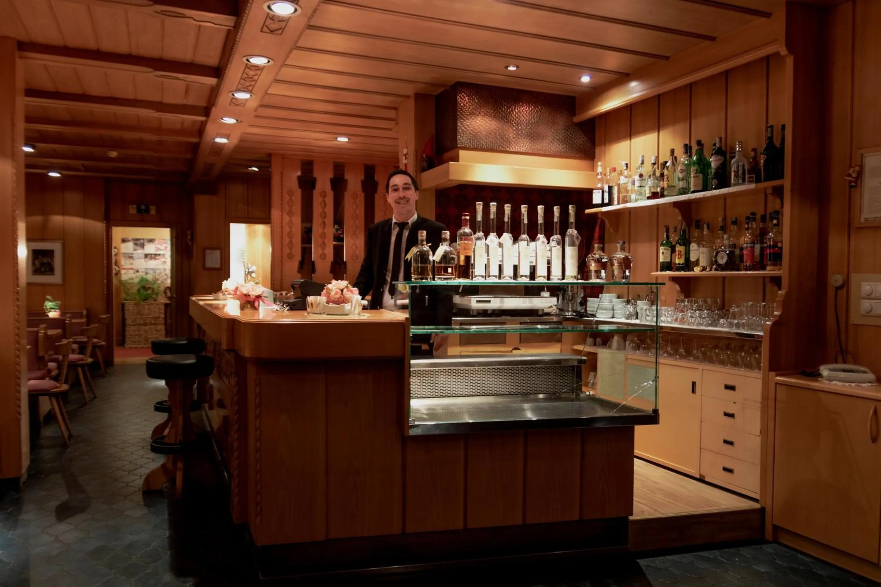 Lobby or reception in Hotel Planac