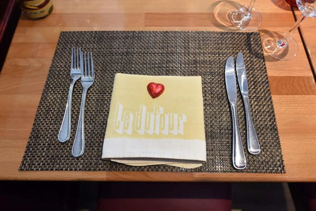 Food and drinks in Hotel Dufour