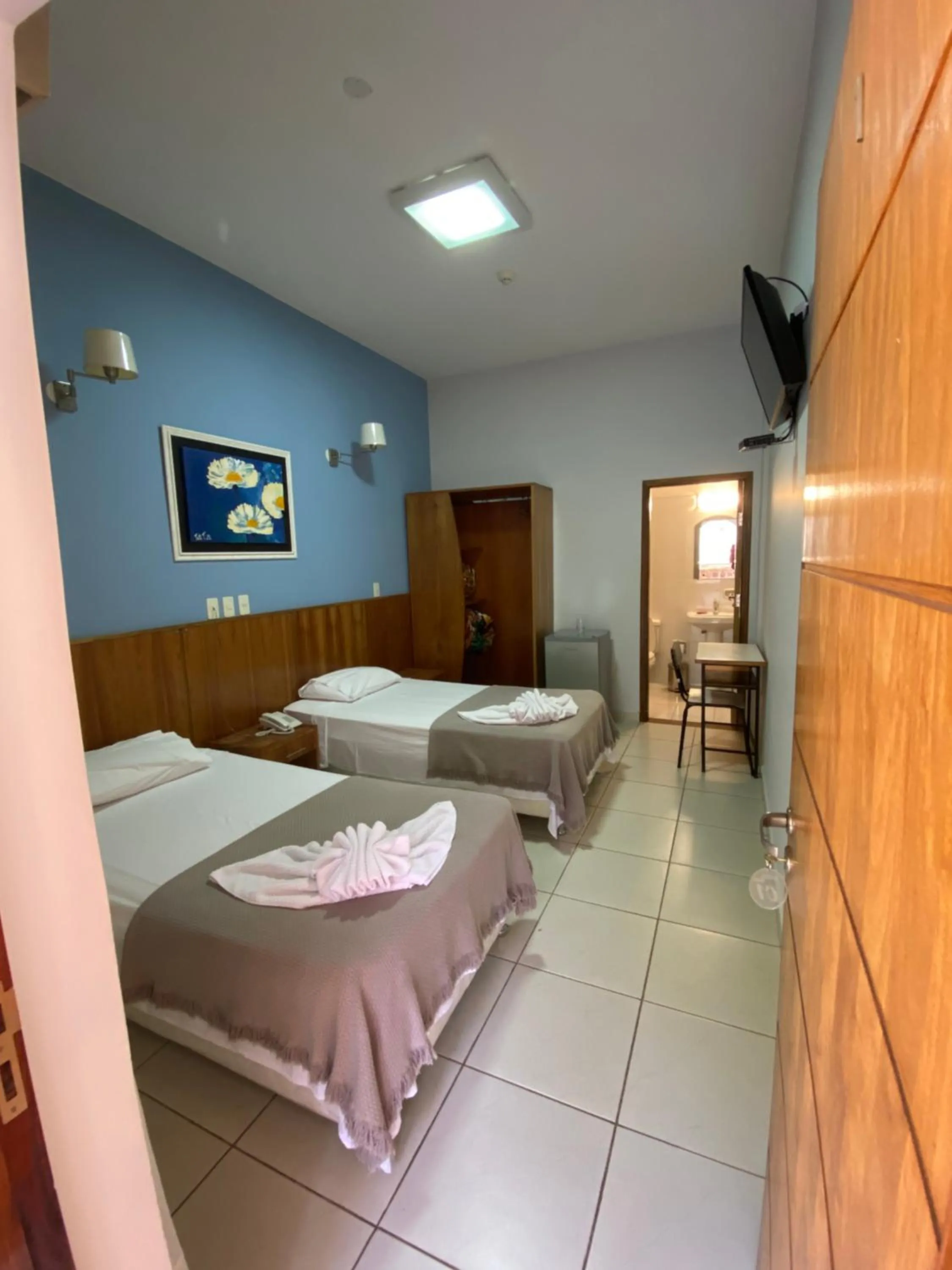 Bed in Terwindt Hotel