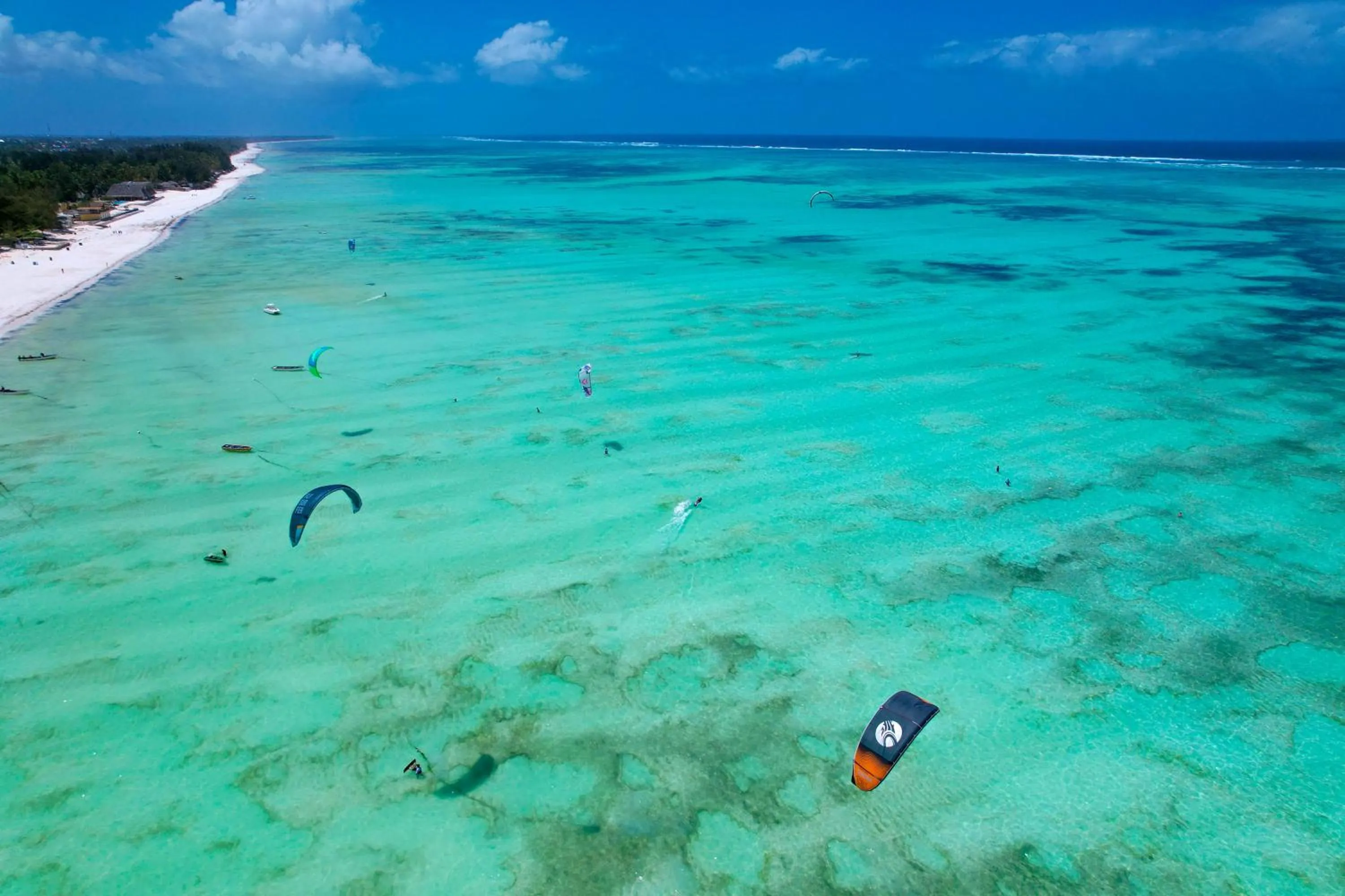 Beach in Paje White House