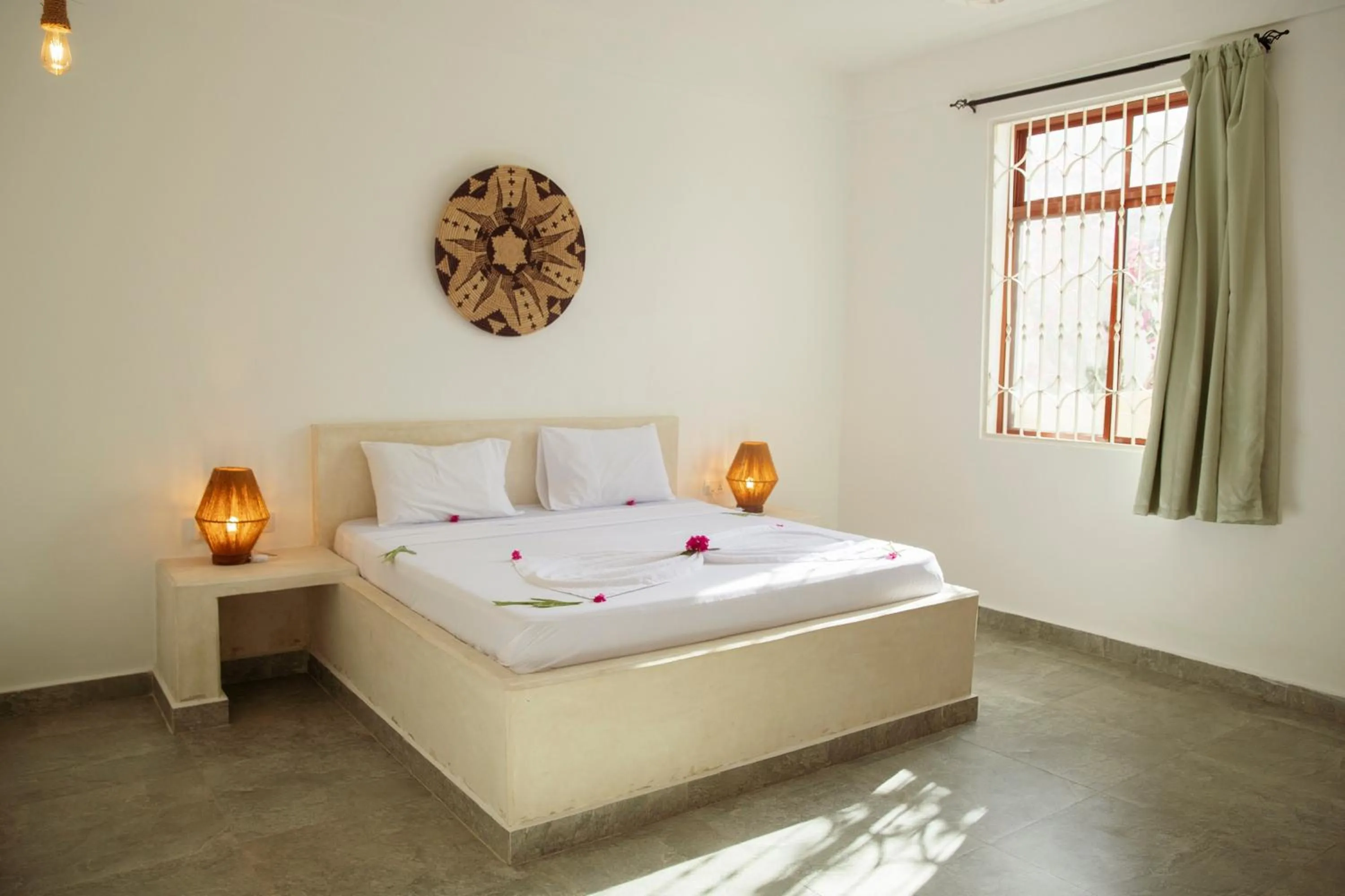 Bedroom, Bed in Paje White House