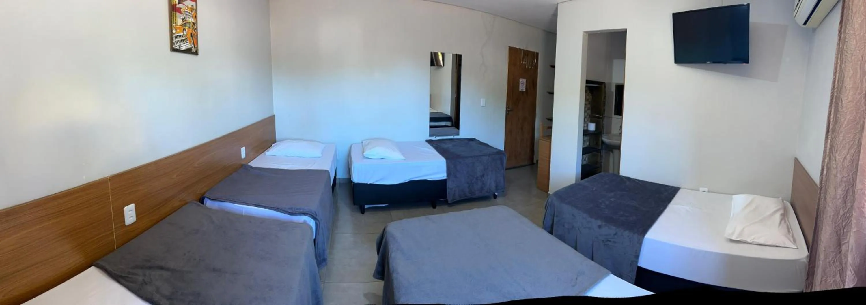 Bedroom, Bed in Hotel GranDourados