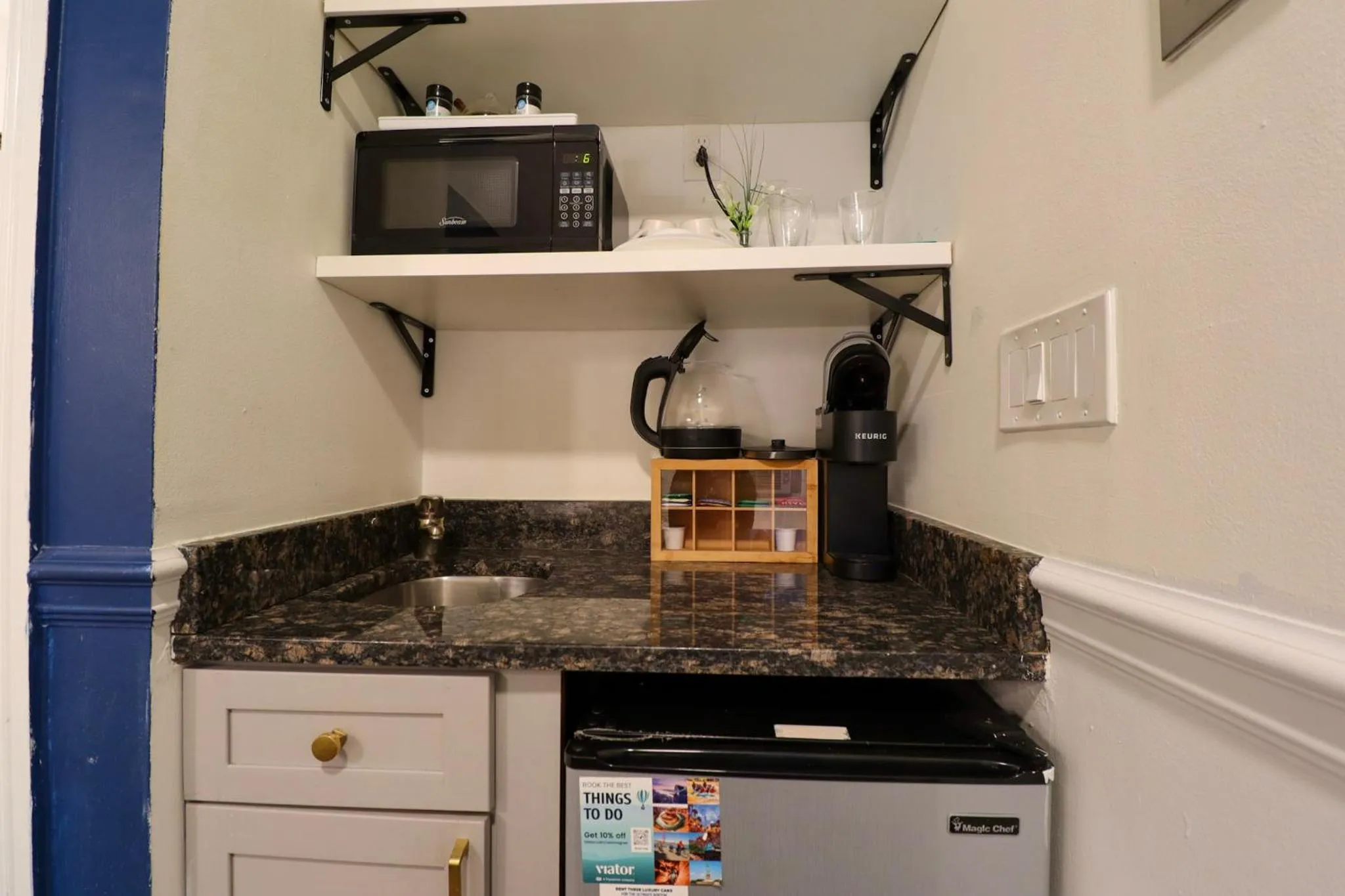 Kitchen or kitchenette in Good Hotels Boston