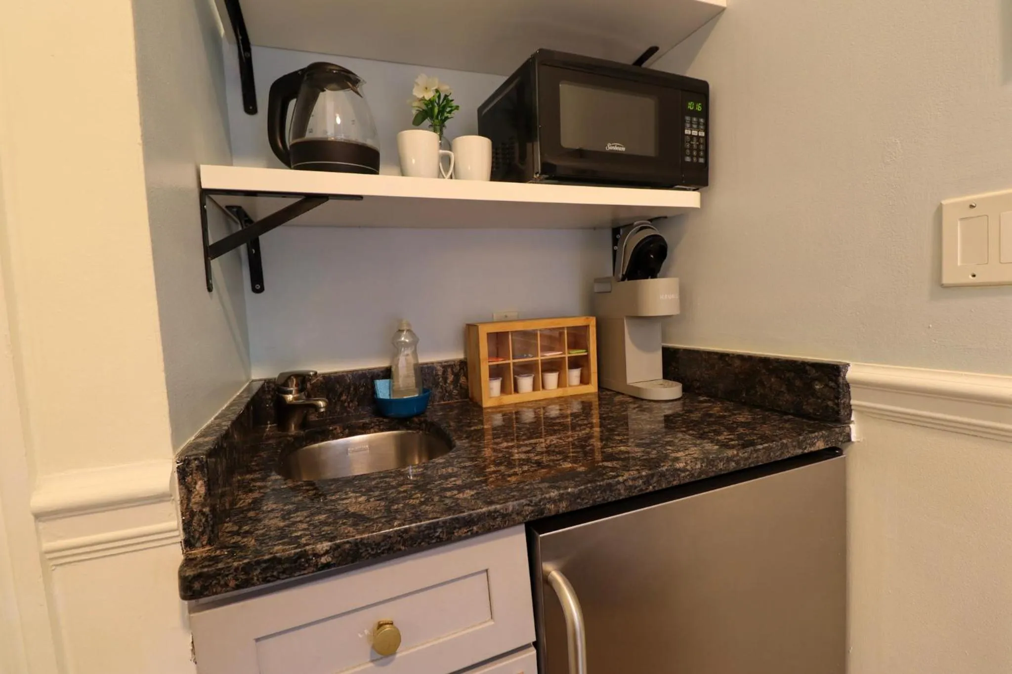 Kitchen or kitchenette in Good Hotels Boston