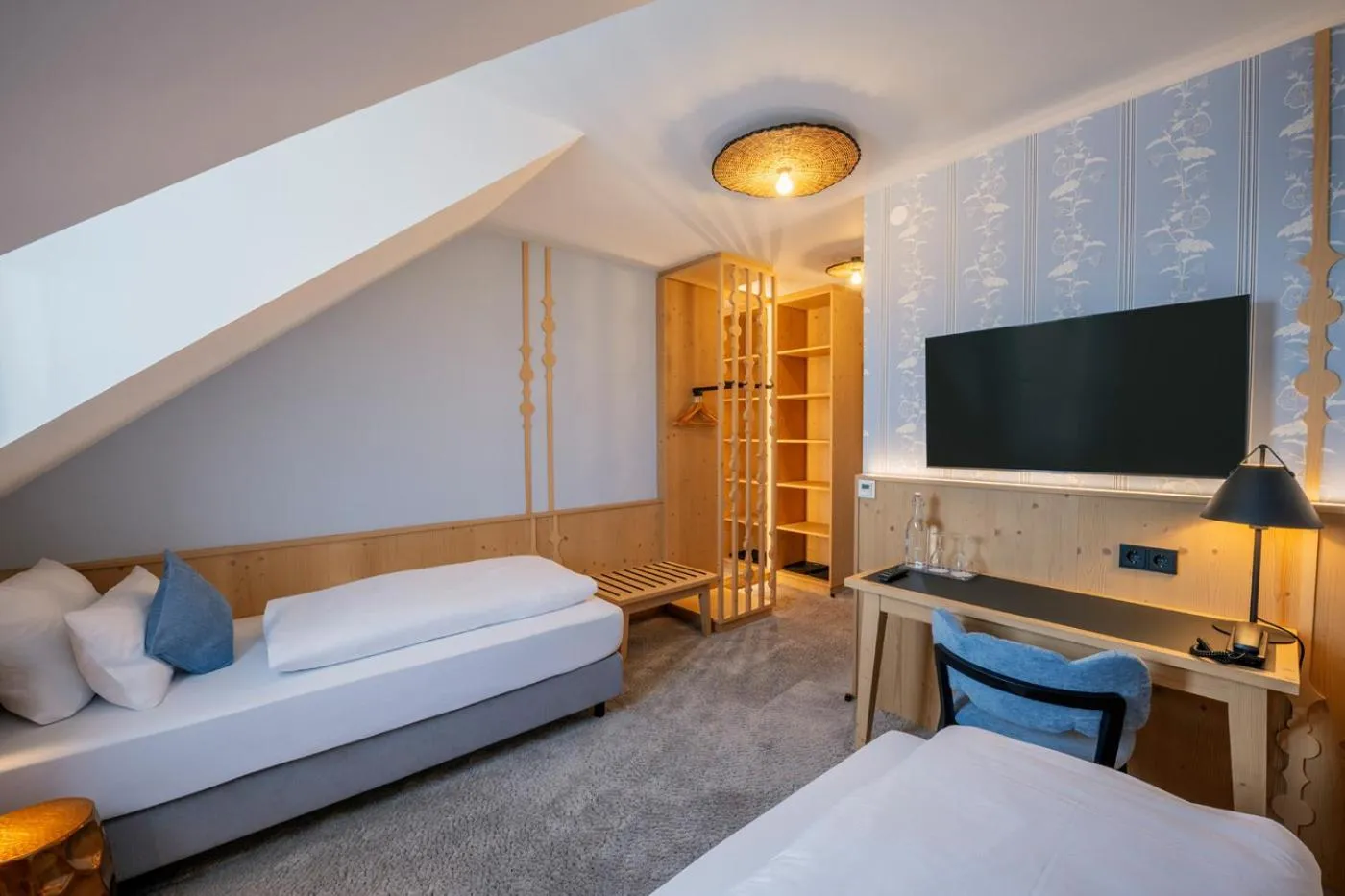 Photo of the whole room, Bed in Hotel Schäfflerwirt