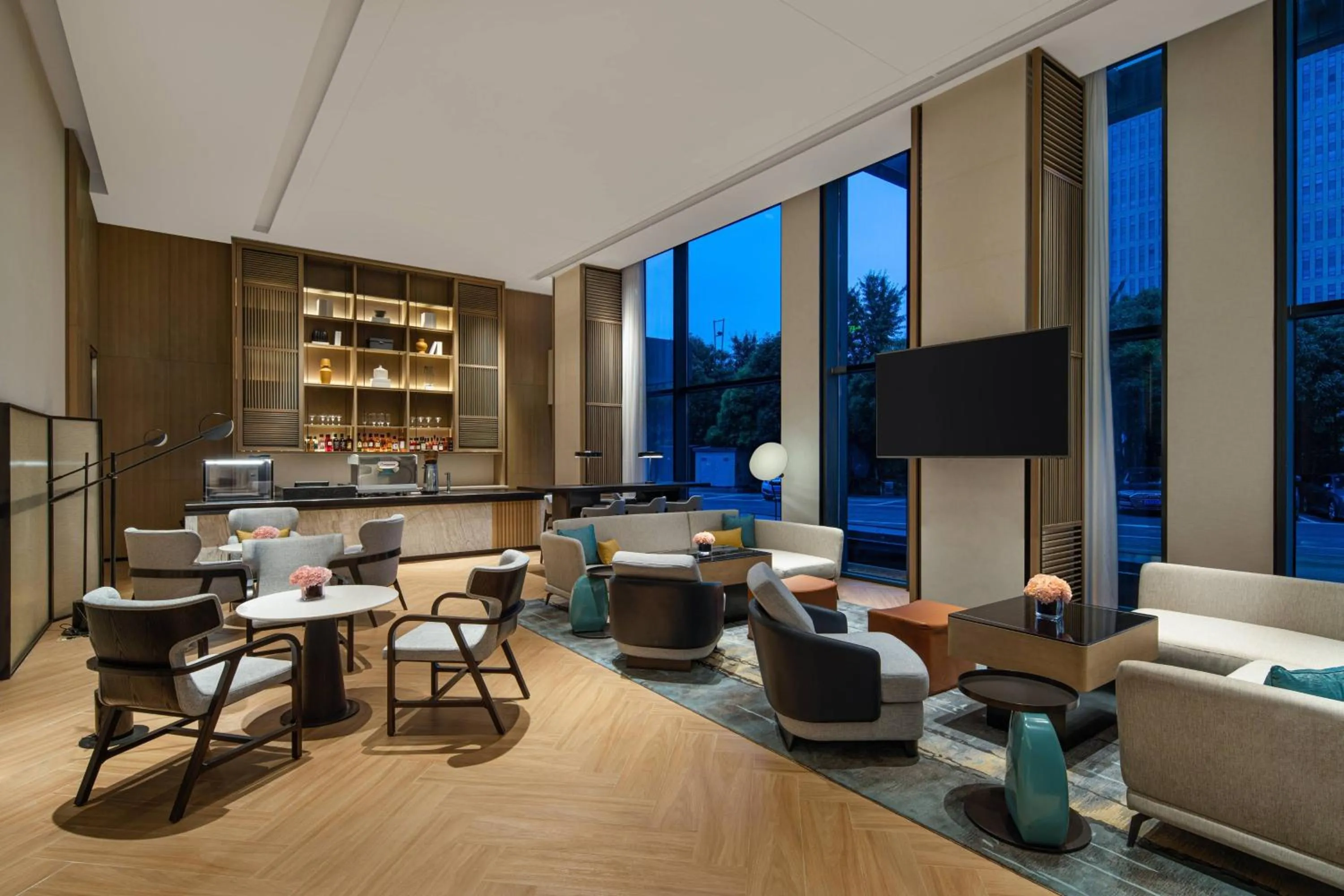 Lounge or bar in Courtyard by Marriott Jiangyin