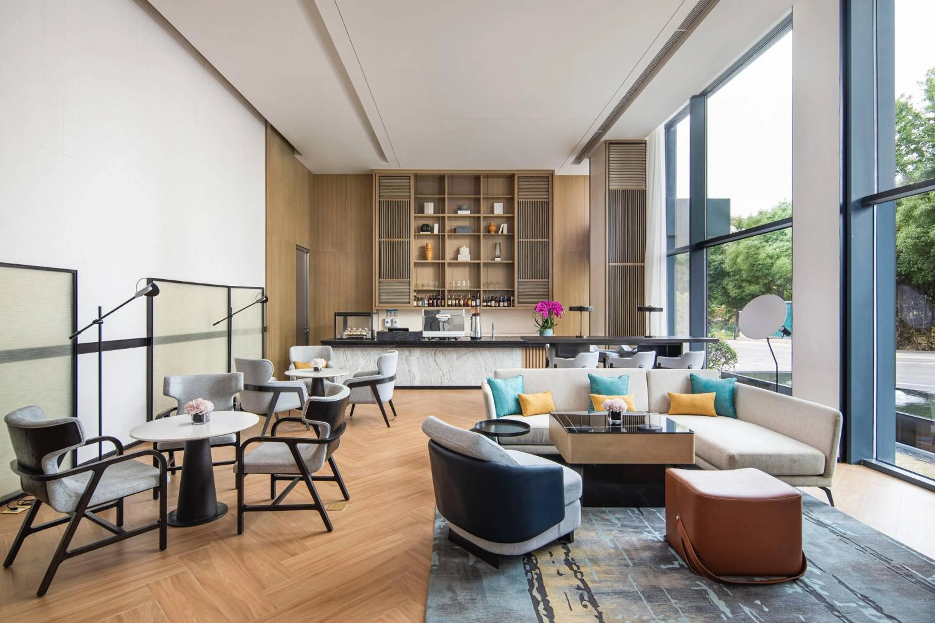 Lounge or bar in Courtyard by Marriott Jiangyin