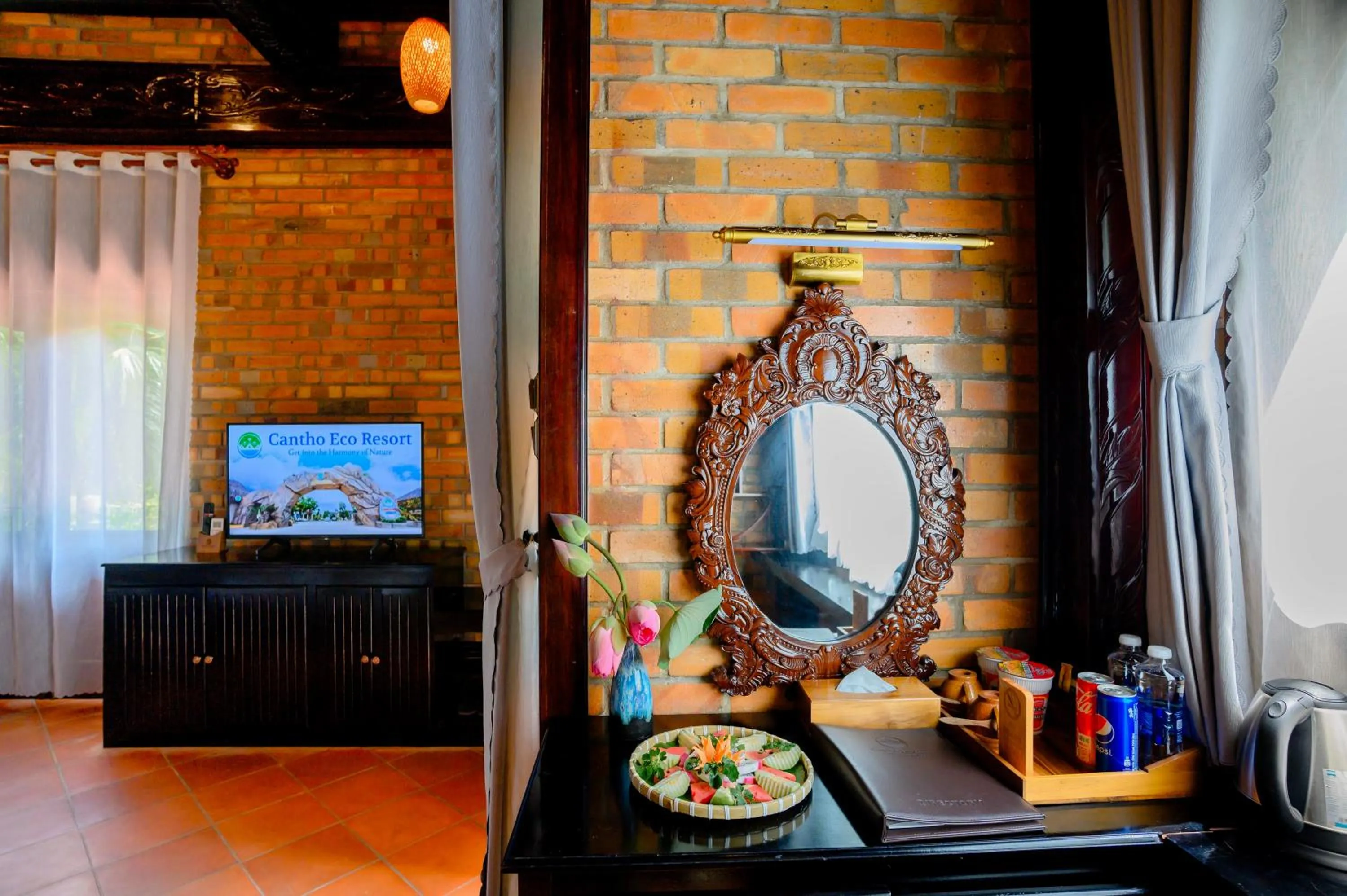 Bedroom in Cantho Eco Resort