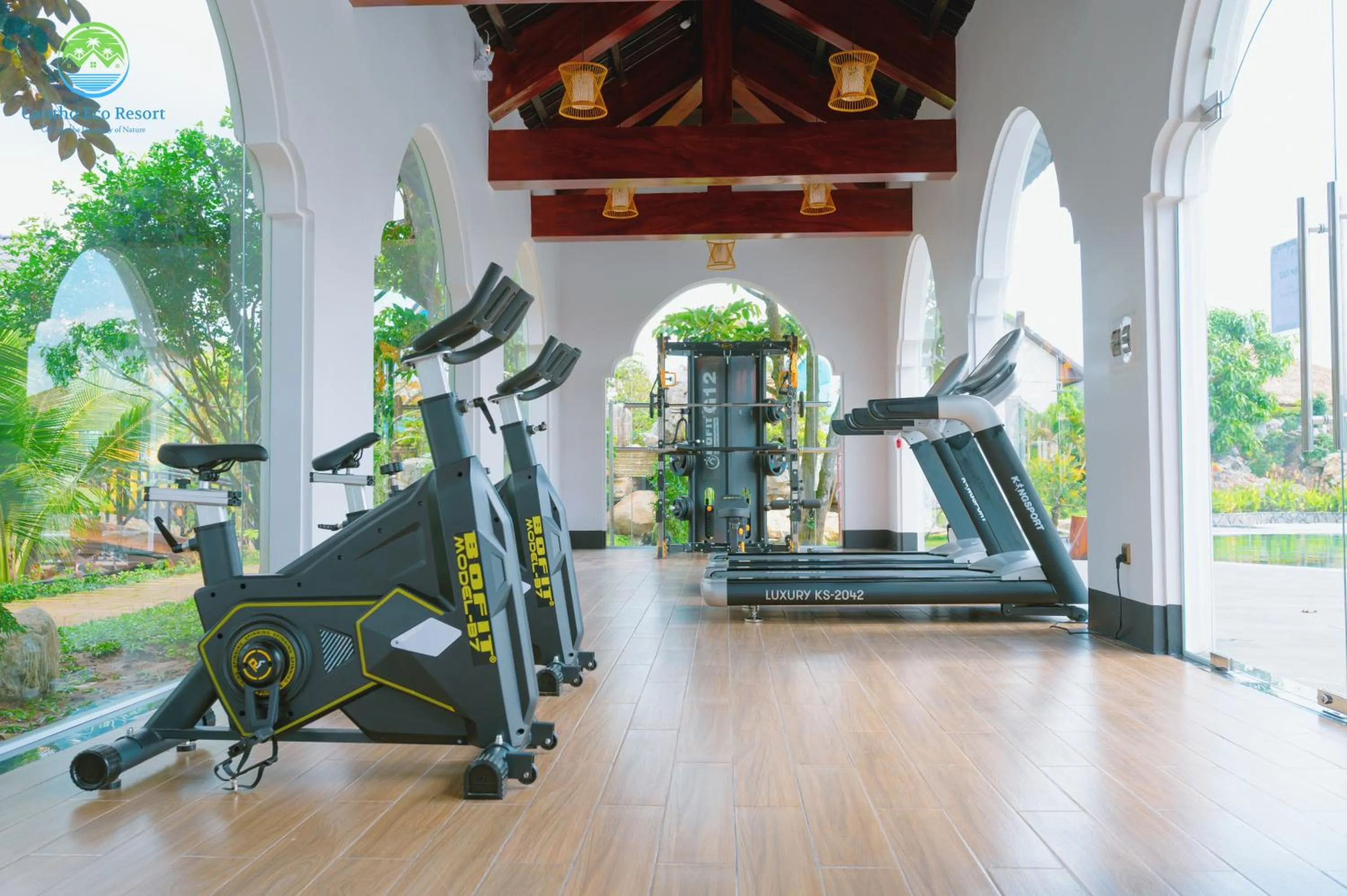 Fitness centre/facilities in Cantho Eco Resort