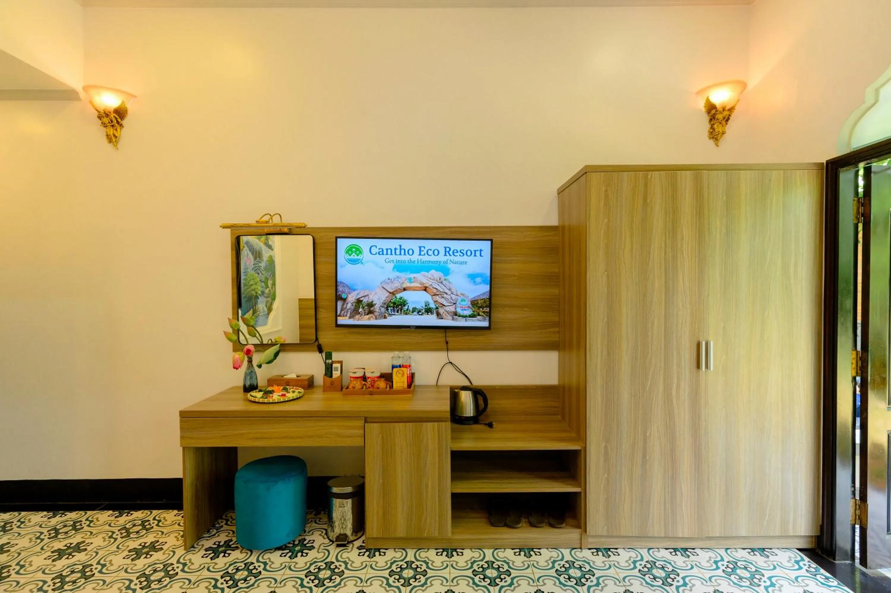 Bedroom in Cantho Eco Resort