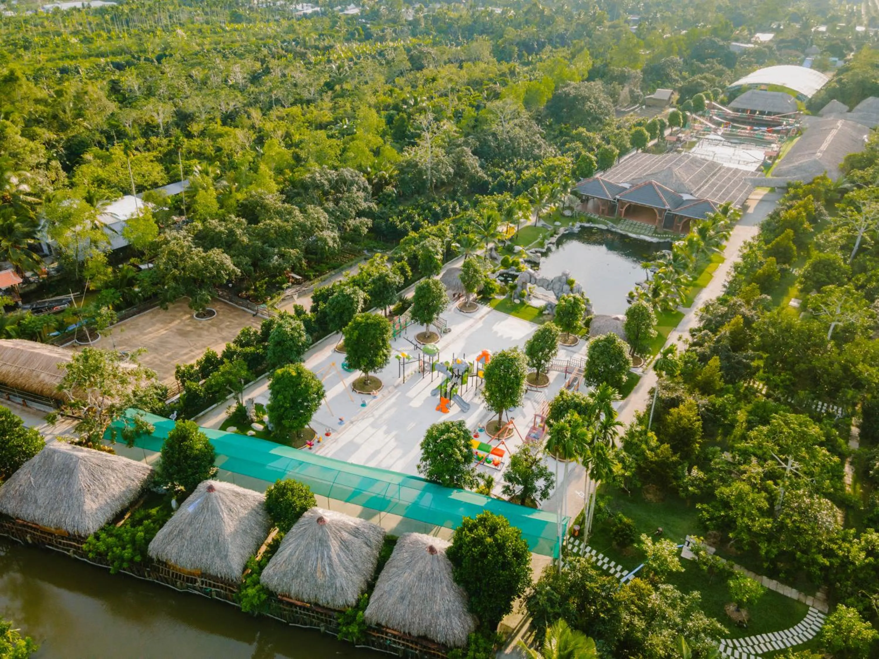 Children play ground in Cantho Eco Resort