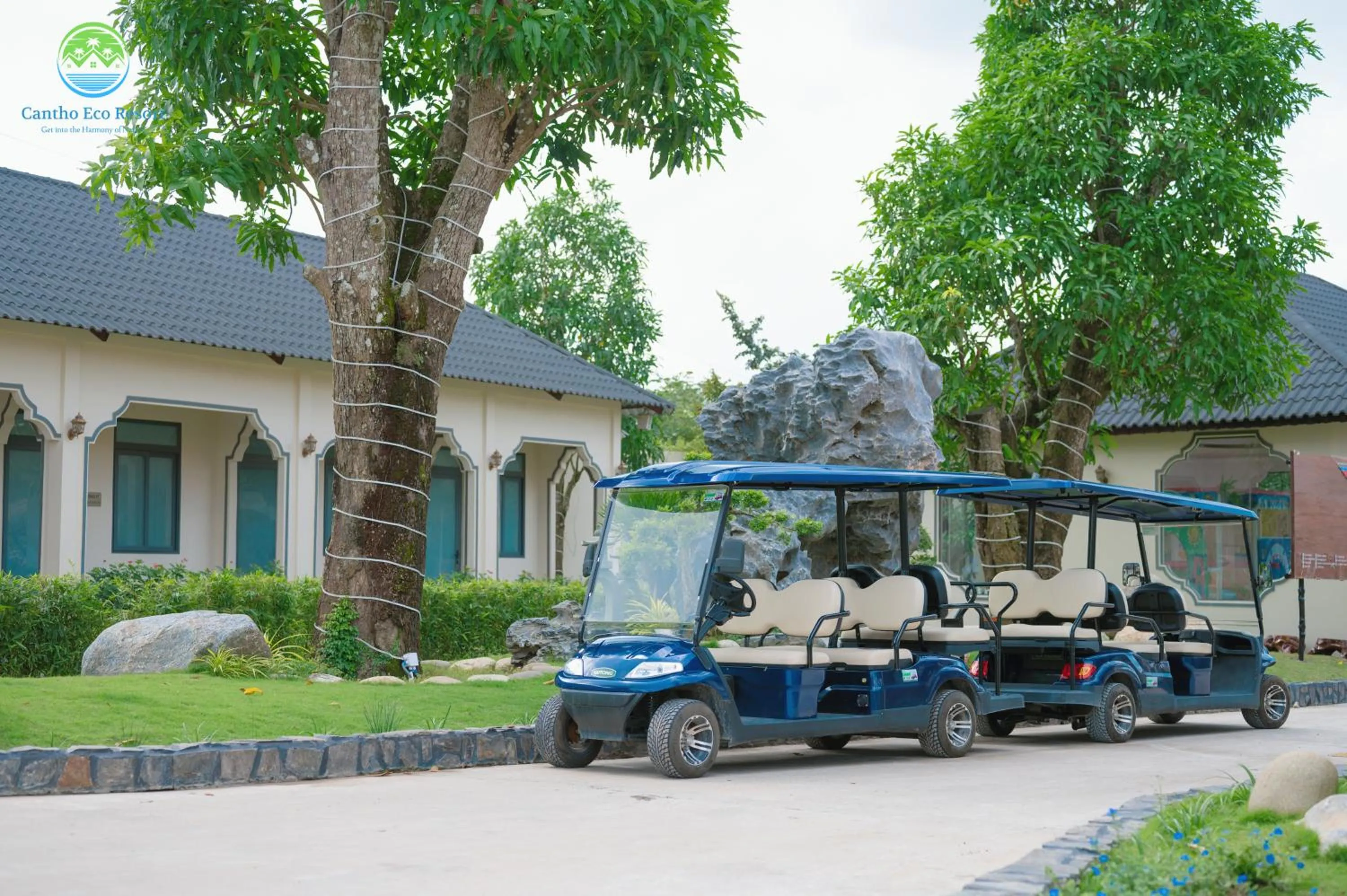 Property building in Cantho Eco Resort